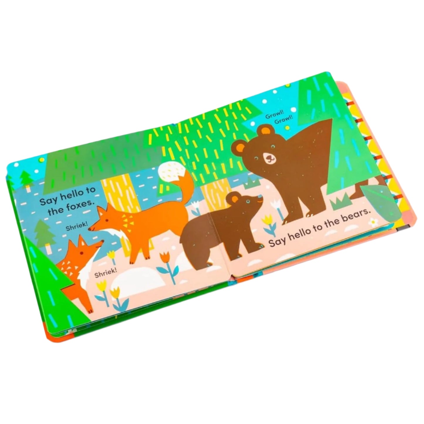 Tummy Time: Forest | Interactive Board Book for Babies & Toddlers