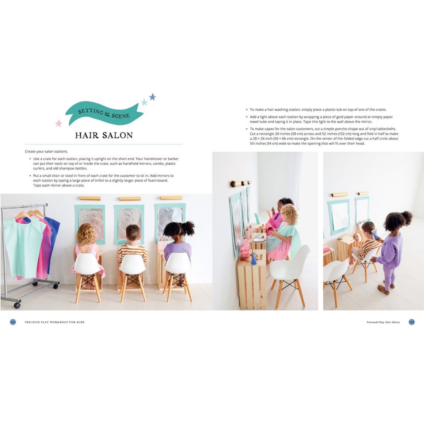 Pretend Play Workshop for Kids: A Year of DIY Craft Projects and Open-Ended Screen-Free Learning for Kids Ages 3-7 | Paperback