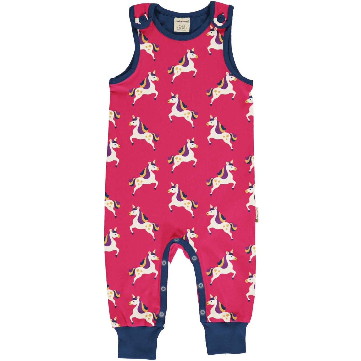 Unicorn | Playsuit | Forest | GOTS Organic Cotton