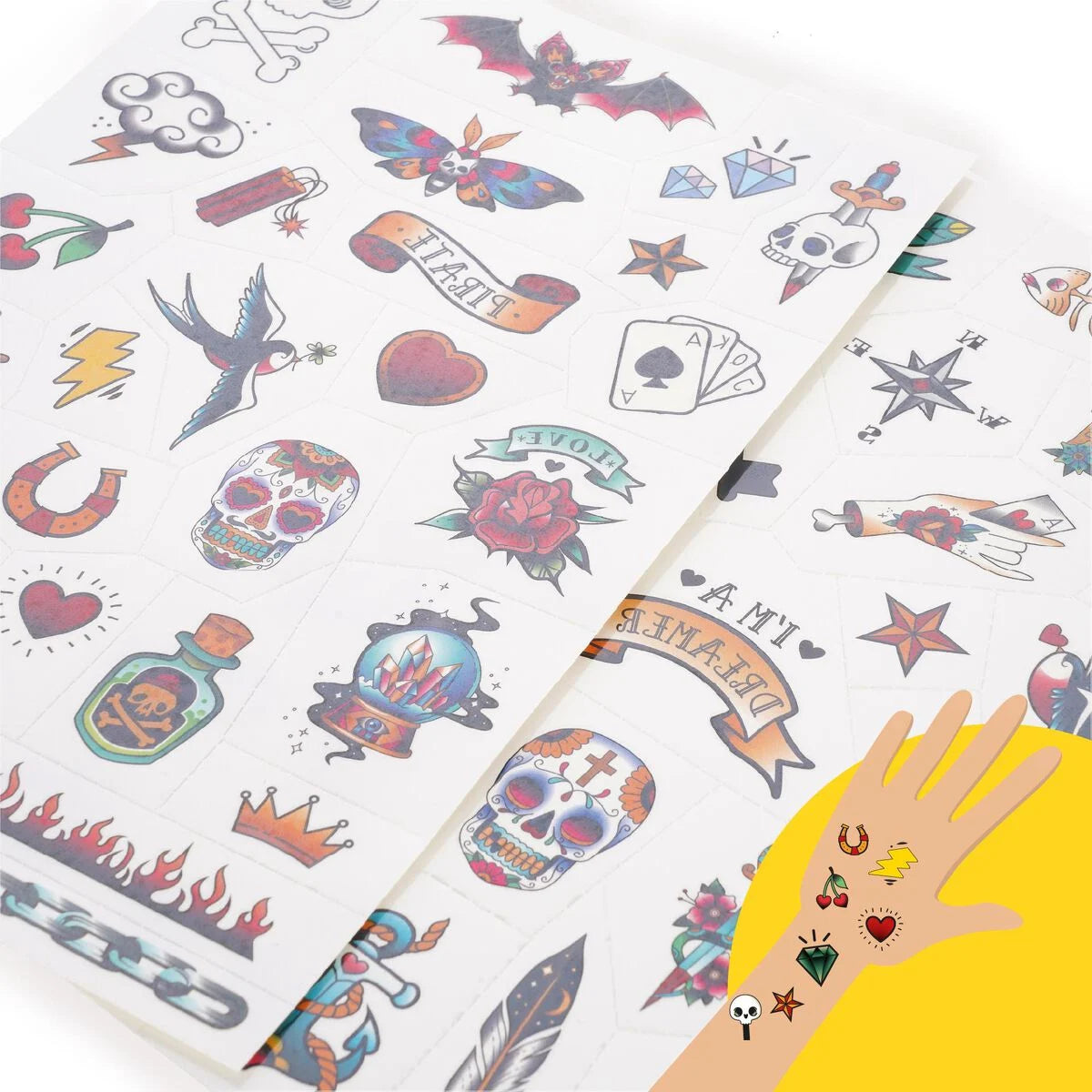 Old School | Temporary Tattoos
