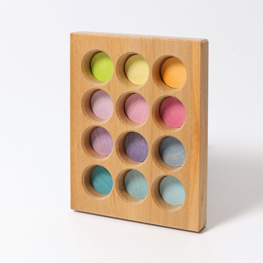 Pastel Sorting Board | Sorting & Stacking Toys for Kids