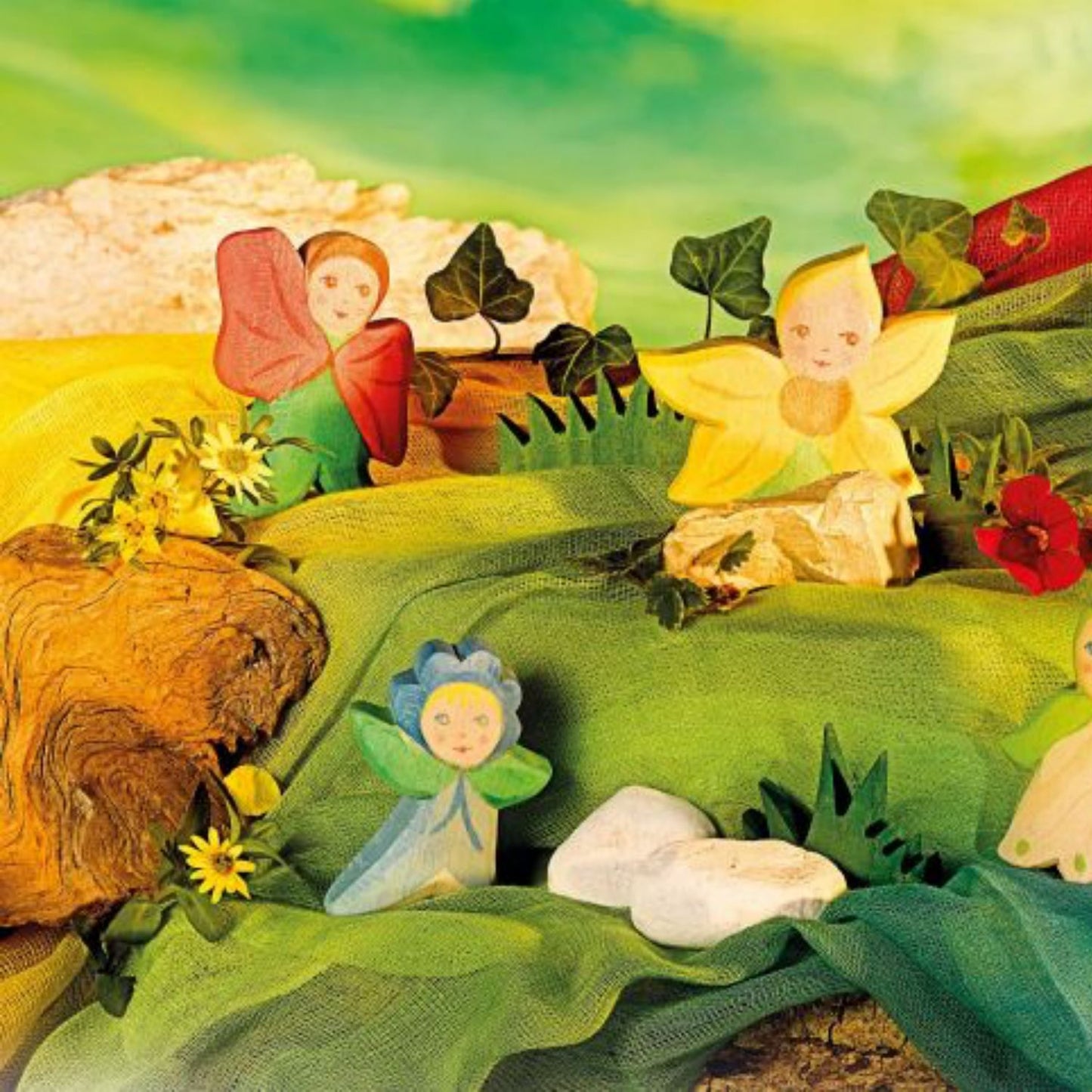 Flower Child Poppy | Dolls & Figures | Wooden Toys for Kids