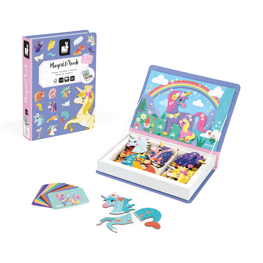 Unicorns | Magnetibook | Educational Toy For Kids