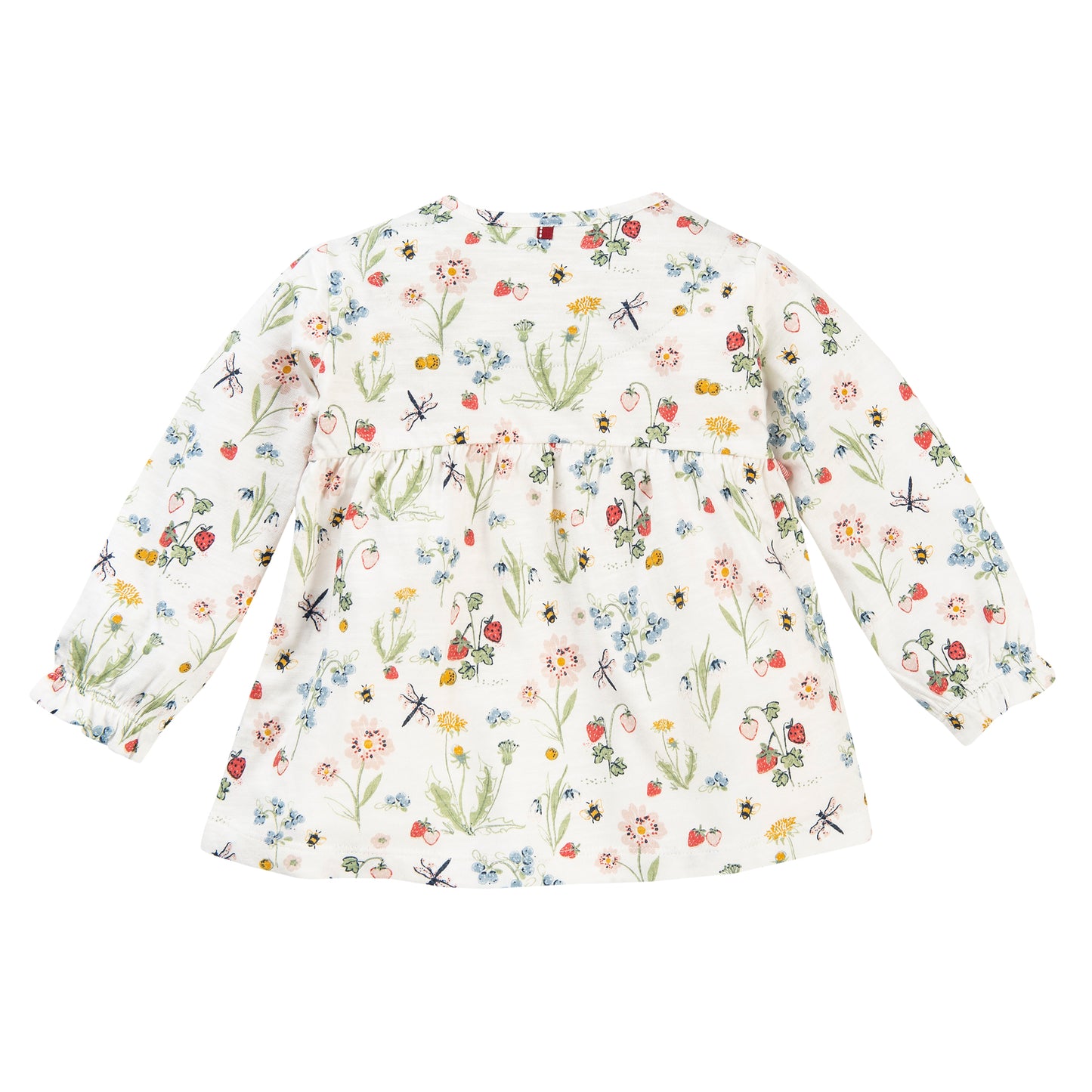 Orchard Ruffled Shirt | Long Sleeve Baby Top | GOTS Organic Cotton