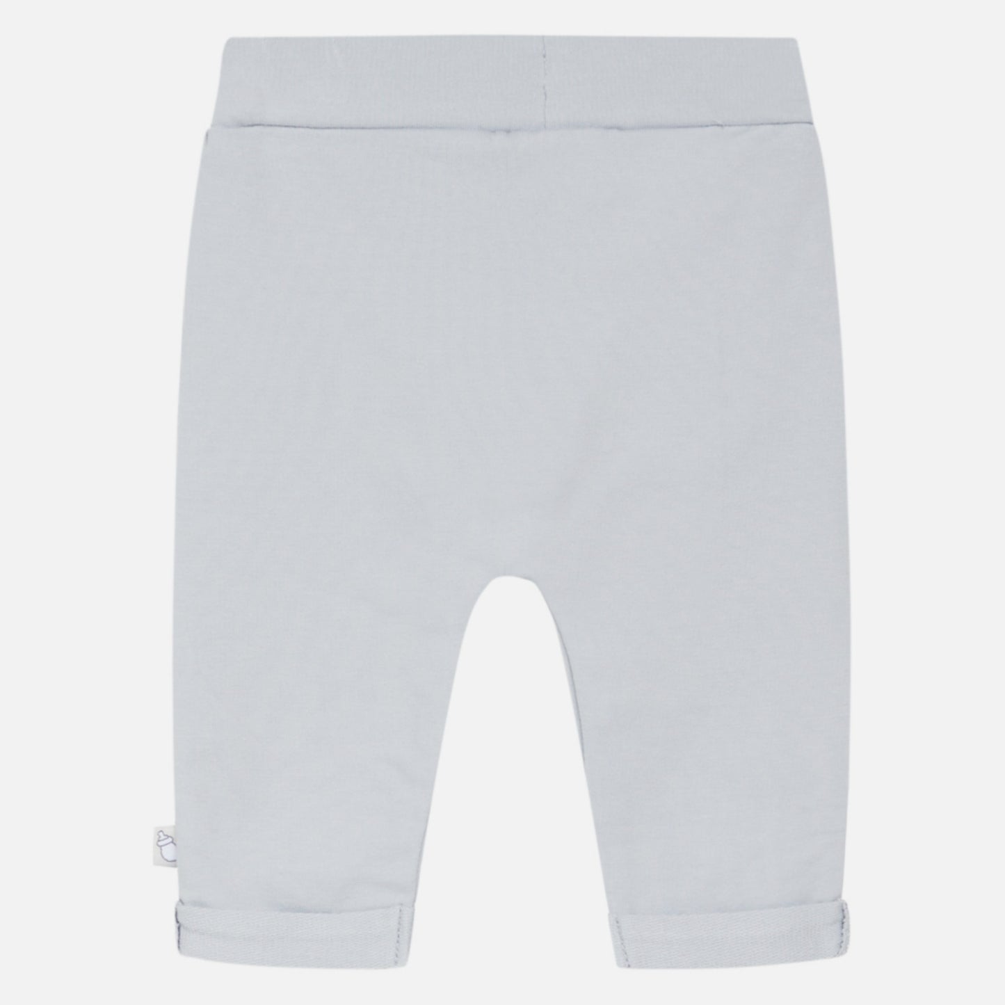 Hust & Claire Little Bear Joggers | Pearl Blue | Baby & Toddler Pants | GOTS Organic Cotton | Back | BeoVERDE Ireland