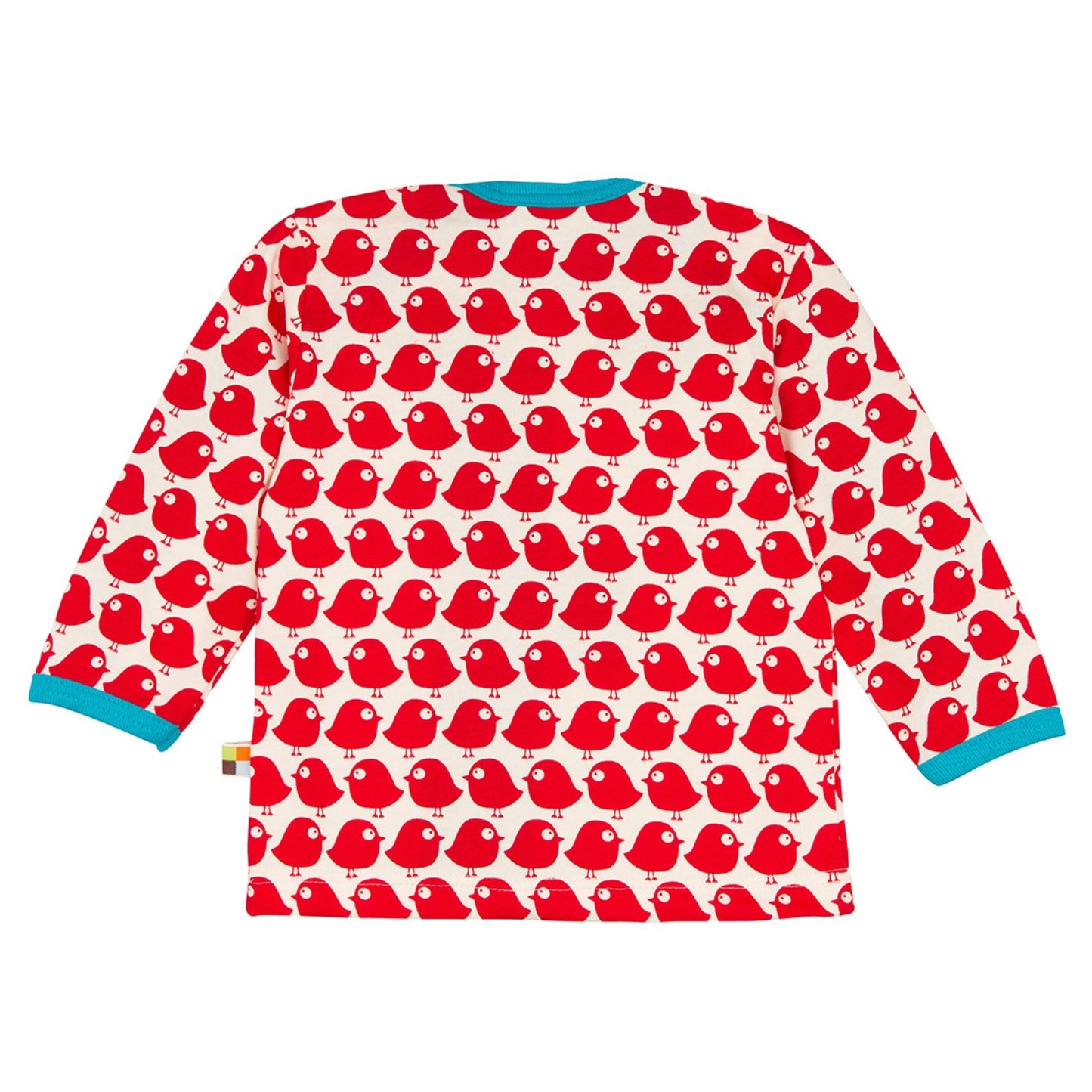 Loud + Proud Little Birdie | Long Sleeve Baby Top | GOTS Organic Cotton | Baby Bodysuit | Back | BeoVERDE Ireland