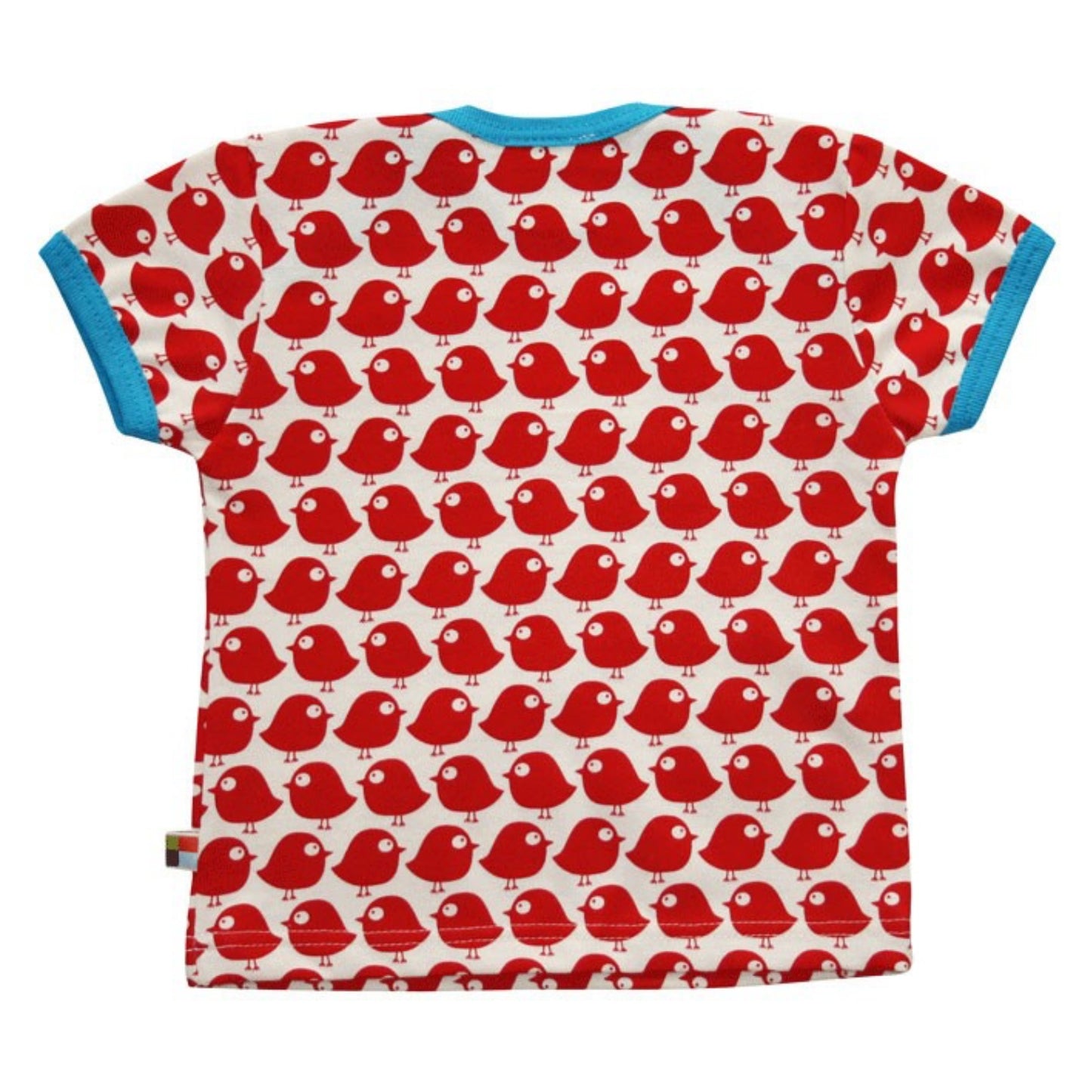 Loud + Proud Little Birdie | Short Sleeve Baby Top | GOTS Organic Cotton | Baby Bodysuit | Back | BeoVERDE Ireland