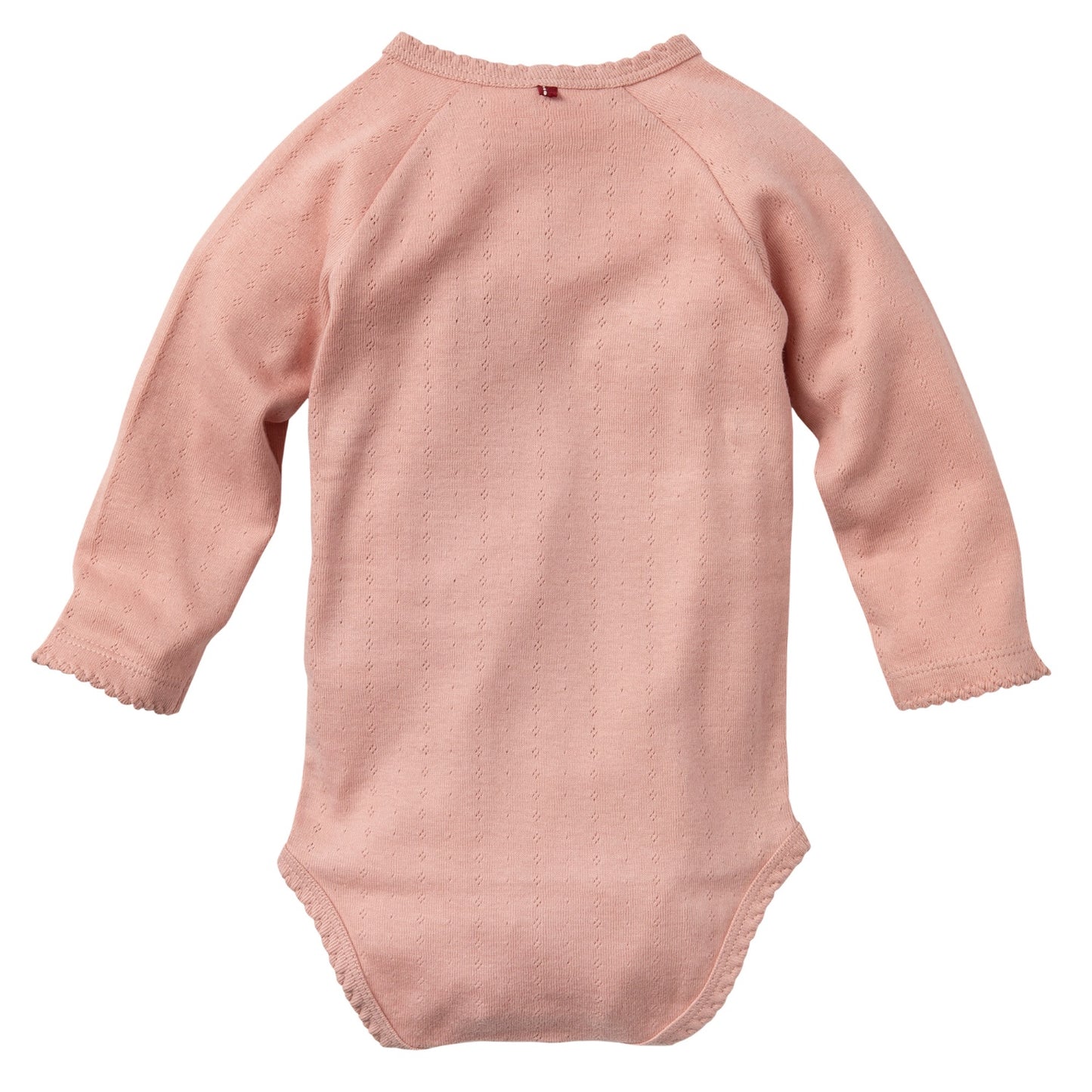 People WEAR ORGANIC Rosewood | Long Sleeve Kimono Body | GOTS Organic Cotton | Baby Bodysuit | Back | BeoVERDE Ireland