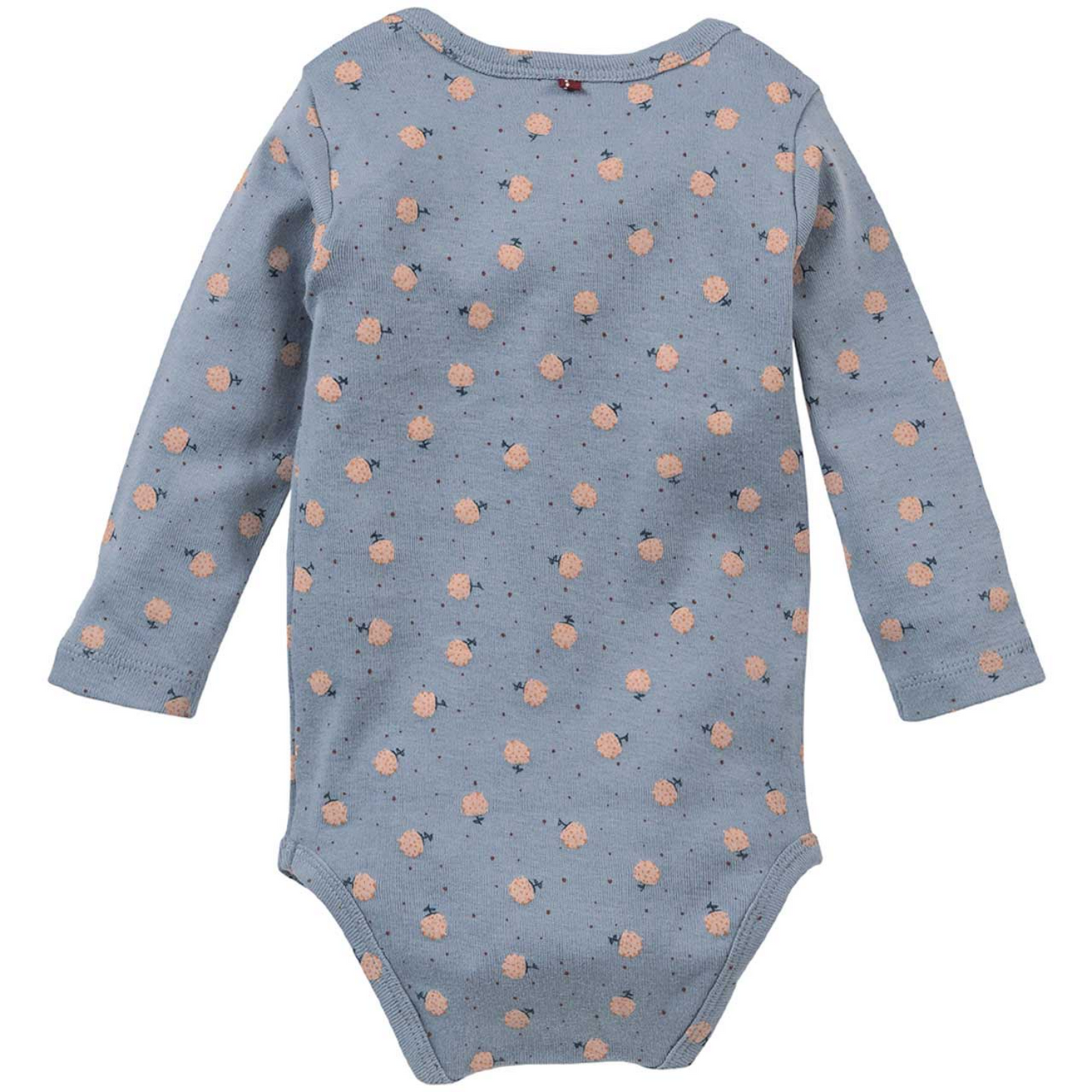 People WEAR ORGANIC Dandelion | Long Sleeve Kimono Body | GOTS Organic Cotton | Baby Bodysuit | Back | BeoVERDE Ireland