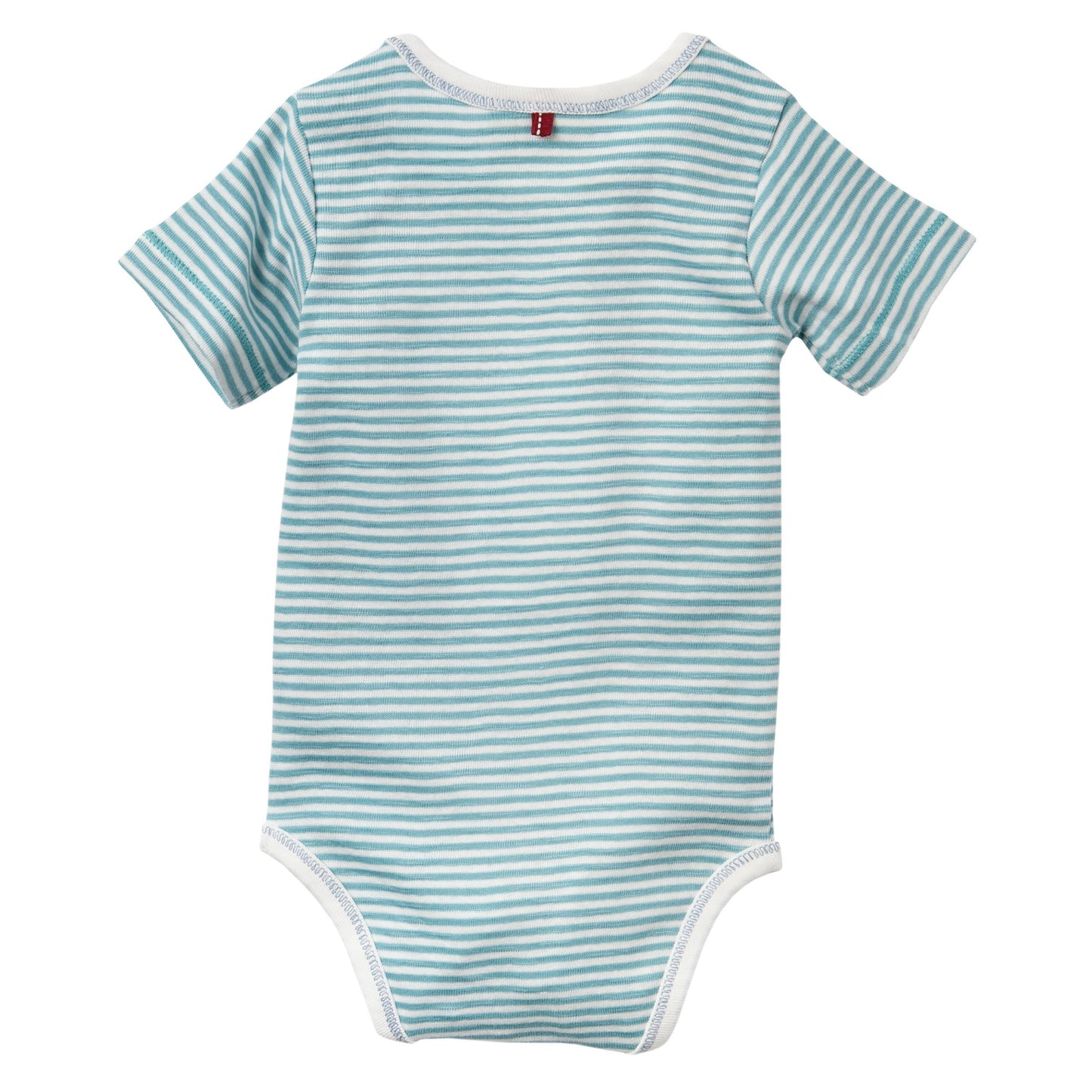 People WEAR ORGANIC Crocodile | Short Sleeve Body | GOTS Organic Cotton | Baby Bodysuit | Back | BeoVERDE Ireland