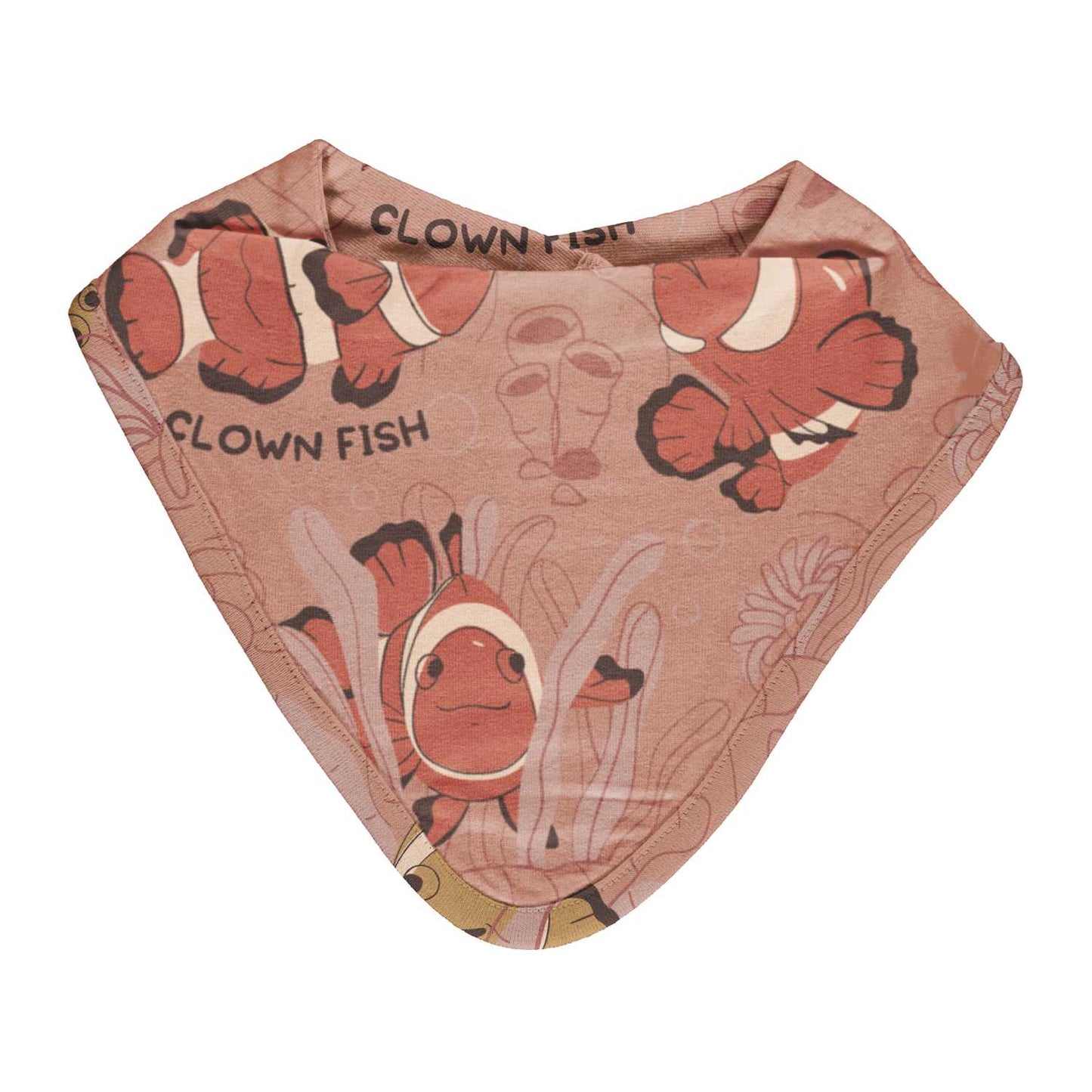 Clown Fish Glory | Dribble Bib | GOTS Organic Cotton