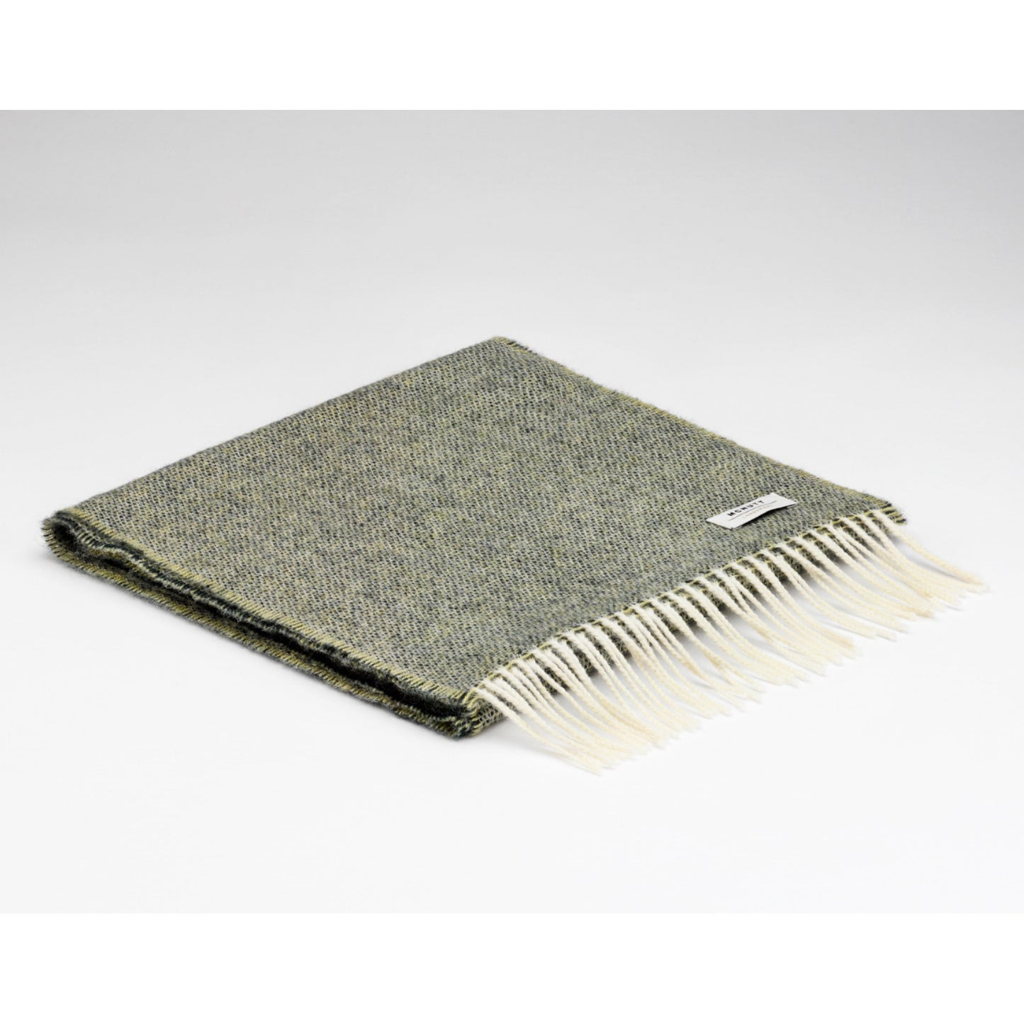 McNutt Merino Lambswool Irish Scarf | Spotted Green| BeoVERDE Ireland