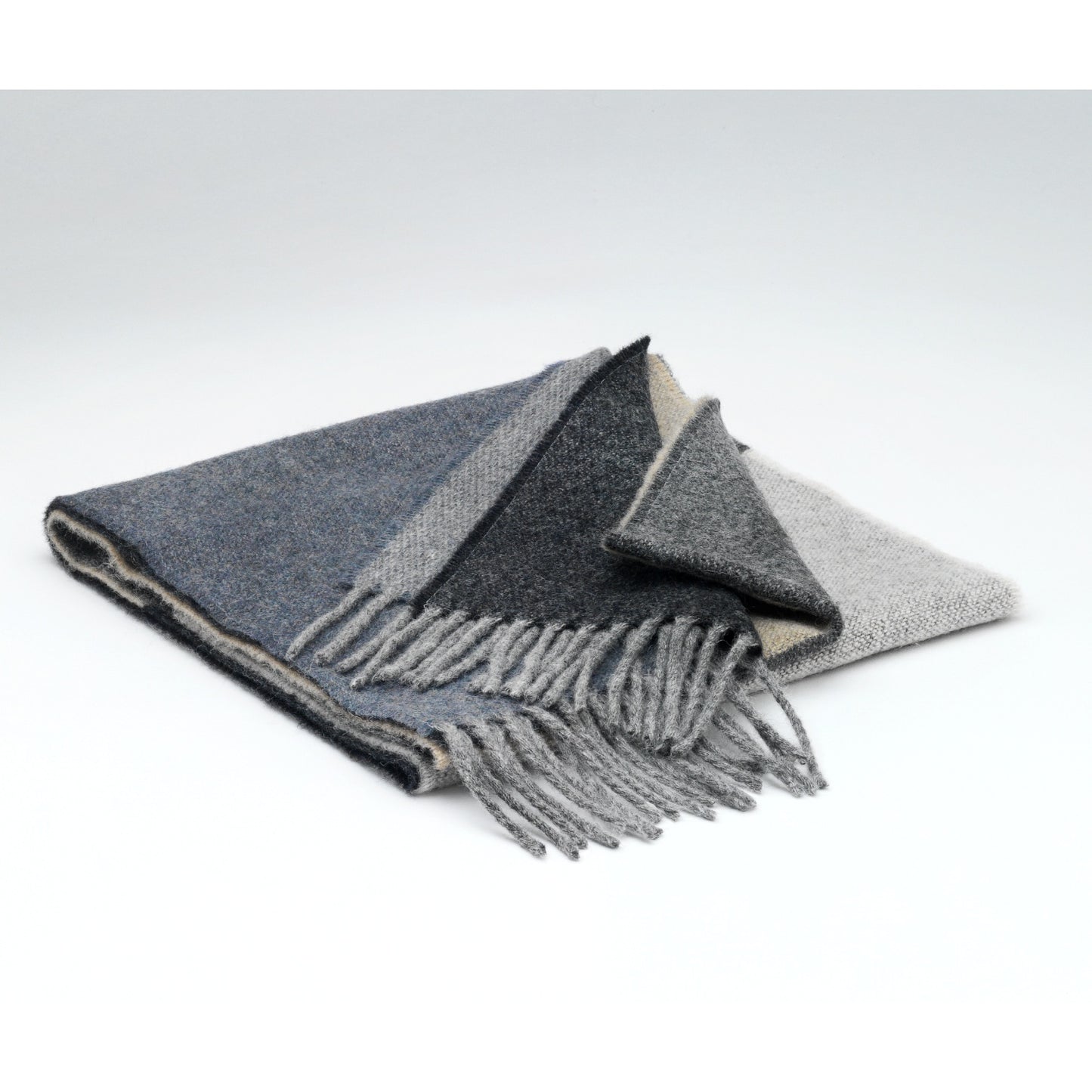 McNutt Merino Lambswool Irish Scarf | Tokyo Stripe | BeoVERDE Ireland