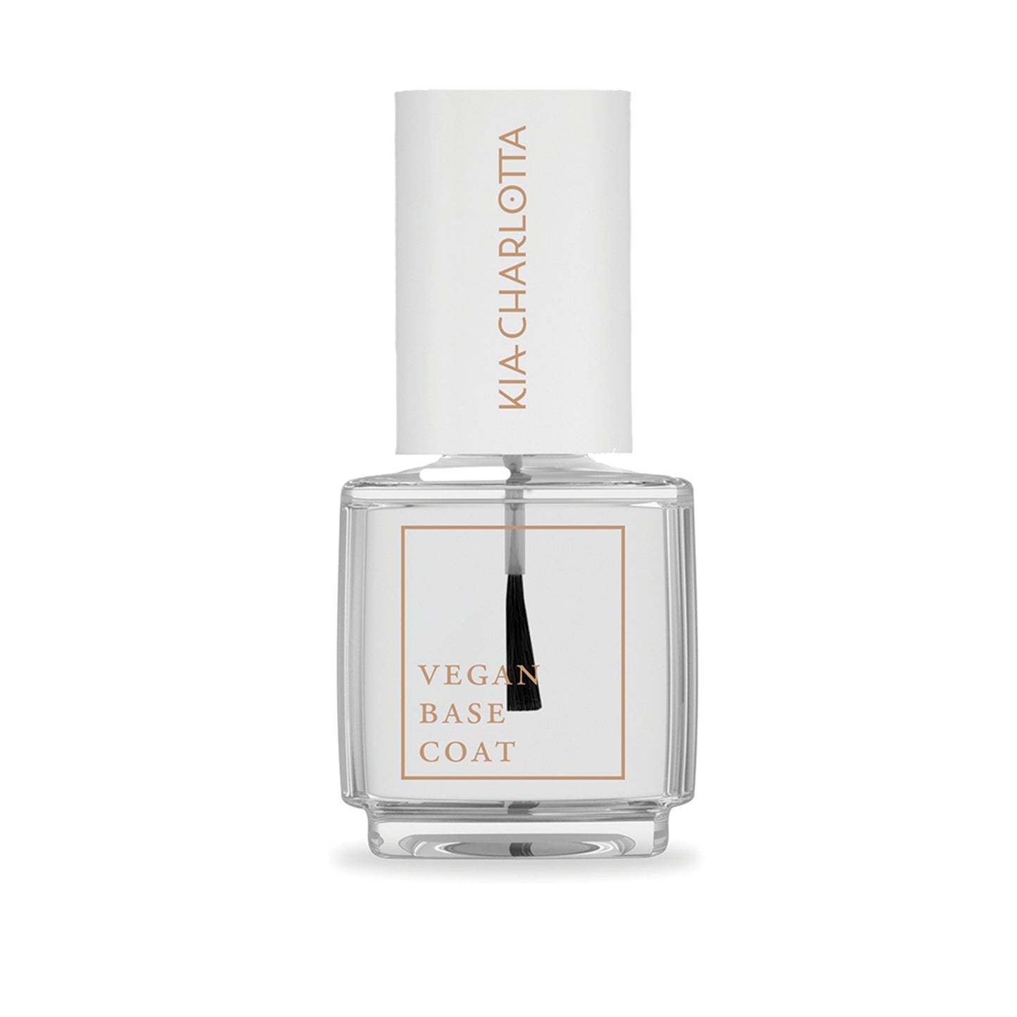 KIA CHARLOTTA Base Coat | Transparent | Vegan Cruelty-Free 14-Free | Bottle | BeoVERDE.ie