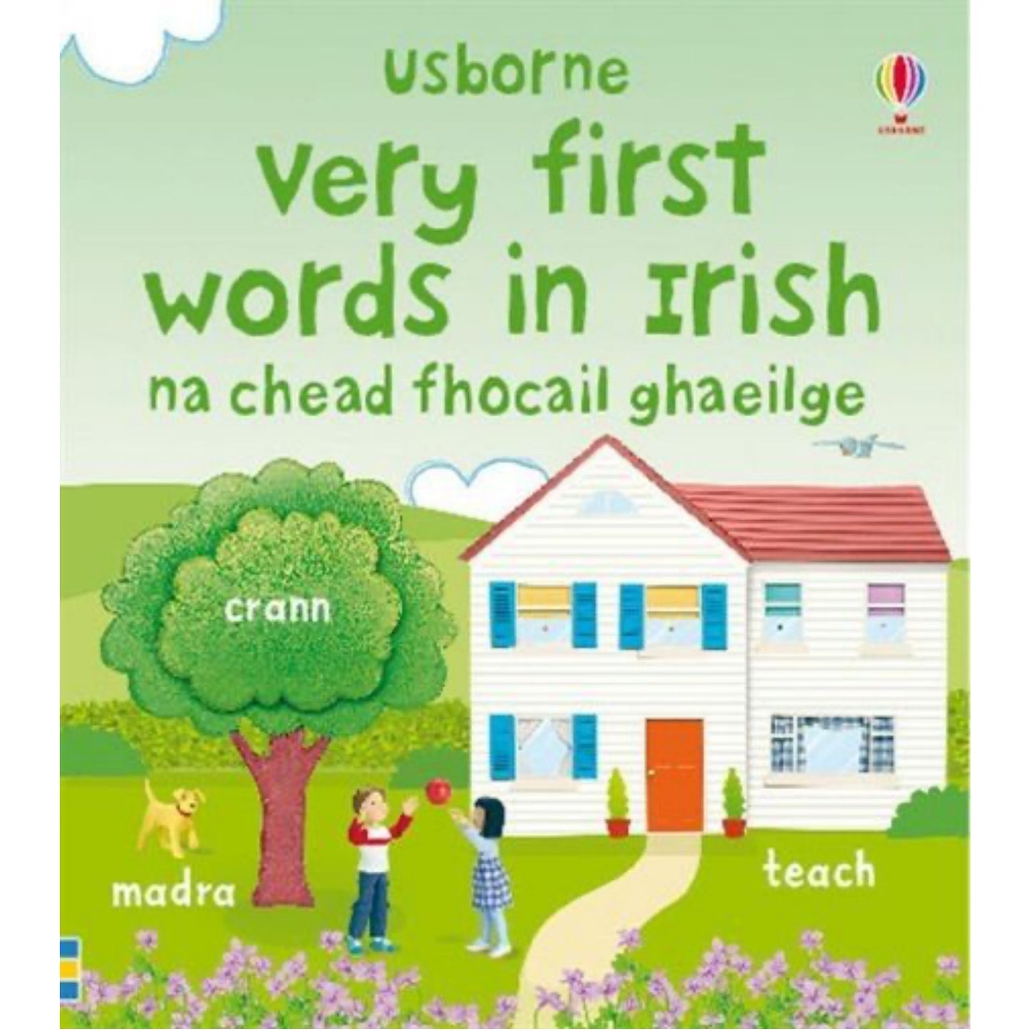 Very First Words In Irish | Children's Early Learning Book | Usborne | Book Cover | BeoVERDE.ie