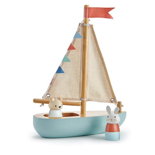 Sailaway Boat | Wooden Toy Play Set For Kids