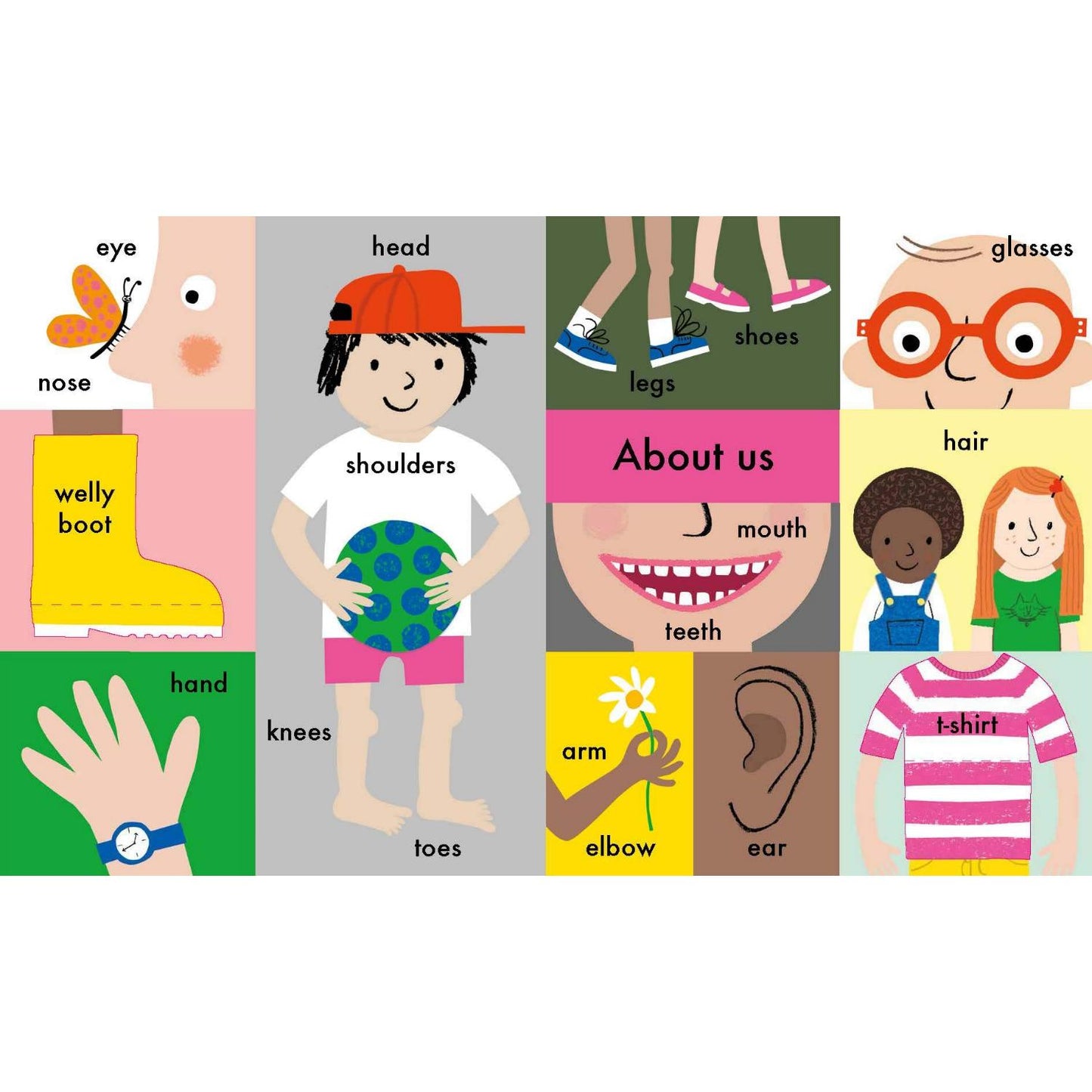 100 First Words | Children's Early Learning Board Book