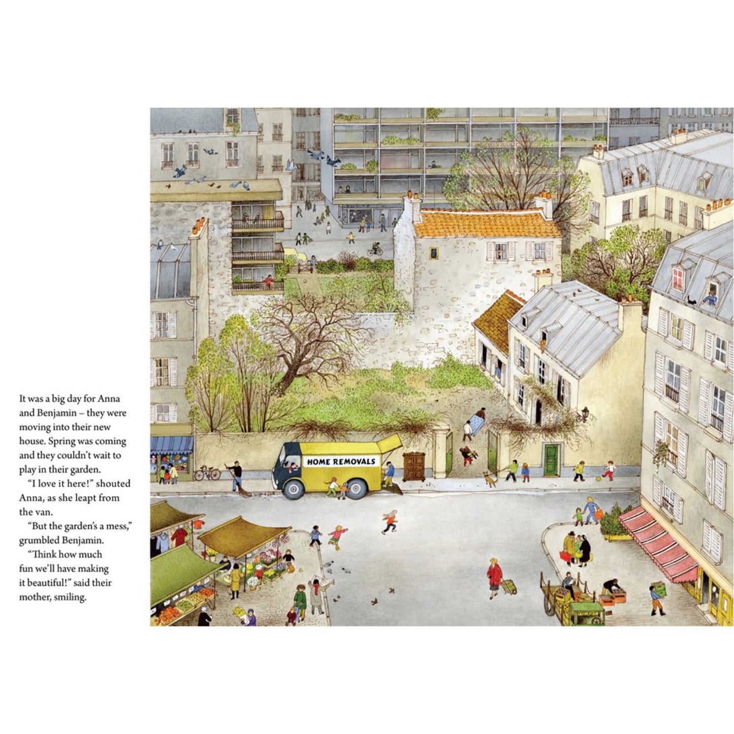 A Year in Our New Garden | Gerda Muller | Hardcover | Children’s Book on Nature