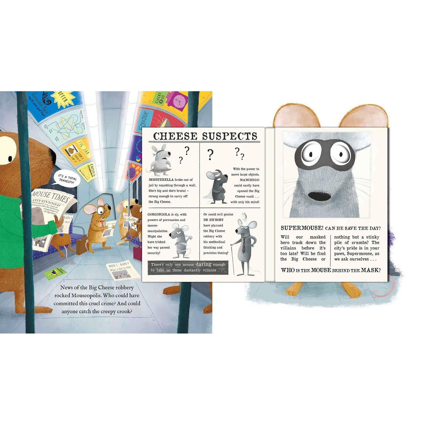 Supermouse | Children's Lift-the-Flap Picture Book