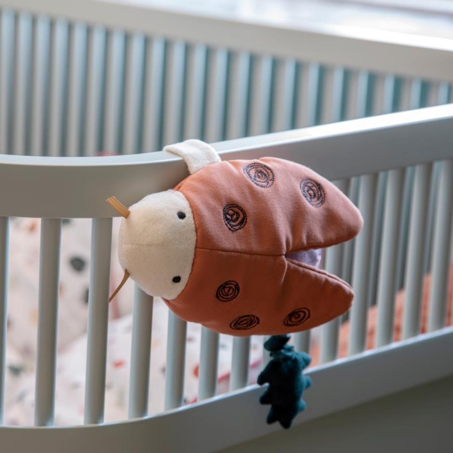 Sebra Ladybird Musical Pull Toy | Baby Activity Toy | BeoVERDE Ireland