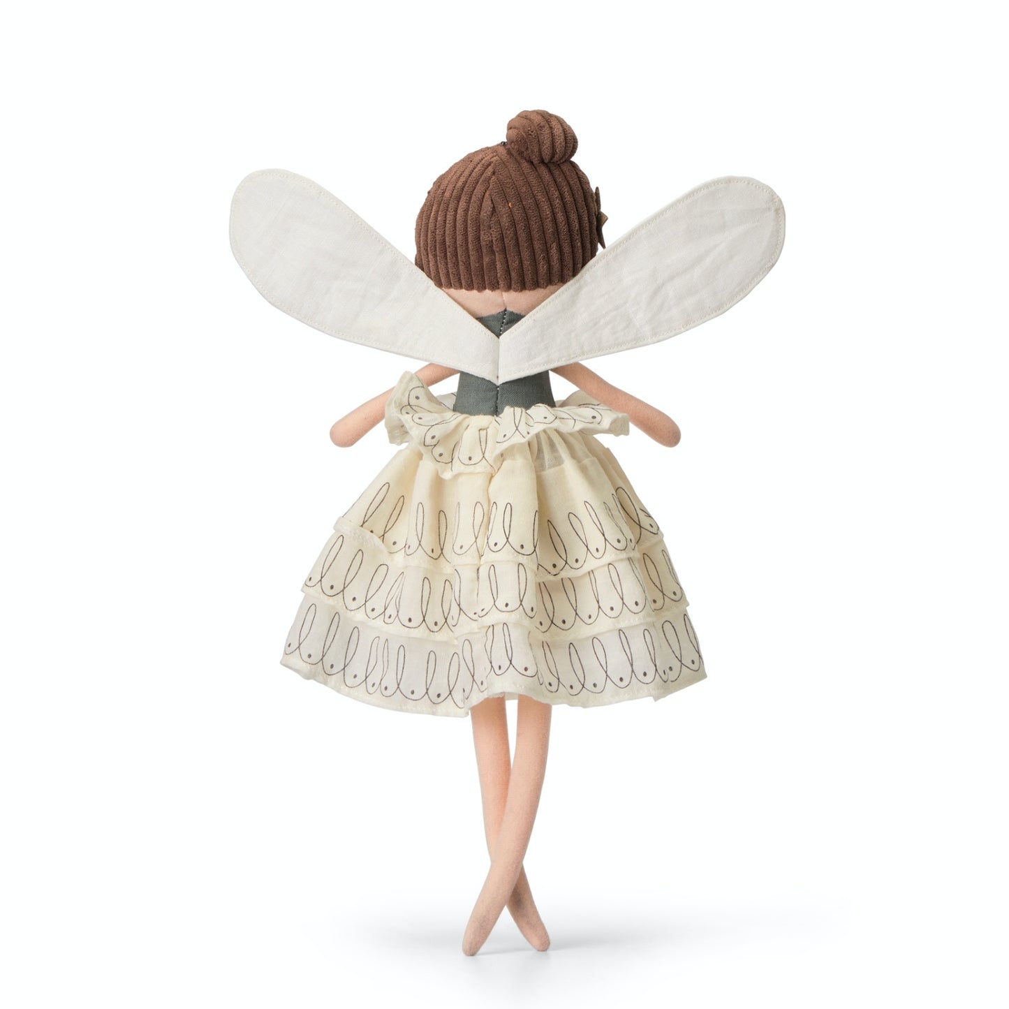 Picca LouLou Fairy Mathilda Doll | Imaginative Play Toy | Soft Toy Made From Cotton | Back | BeoVERDE.ie