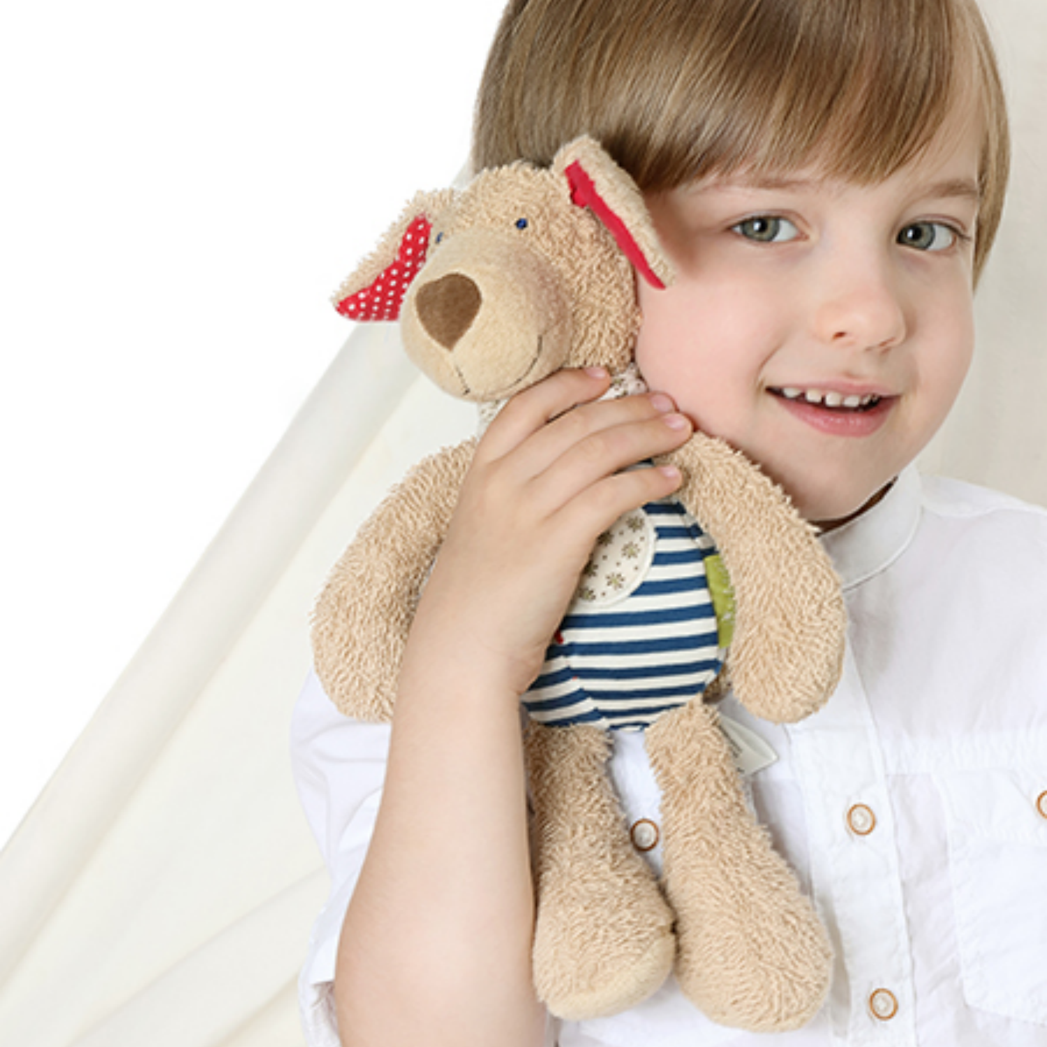 Sigikid Organic Dog Plush Toy | Baby’s First Toy | Lifestyle | BeoVERDE.ie