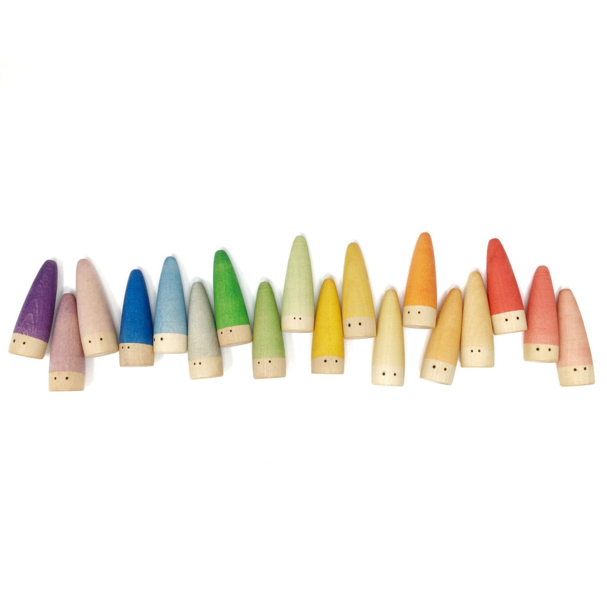 Grapat 18 Sticks | Wooden Toys | Open-Ended Play | Front View | BeoVERDE.ie