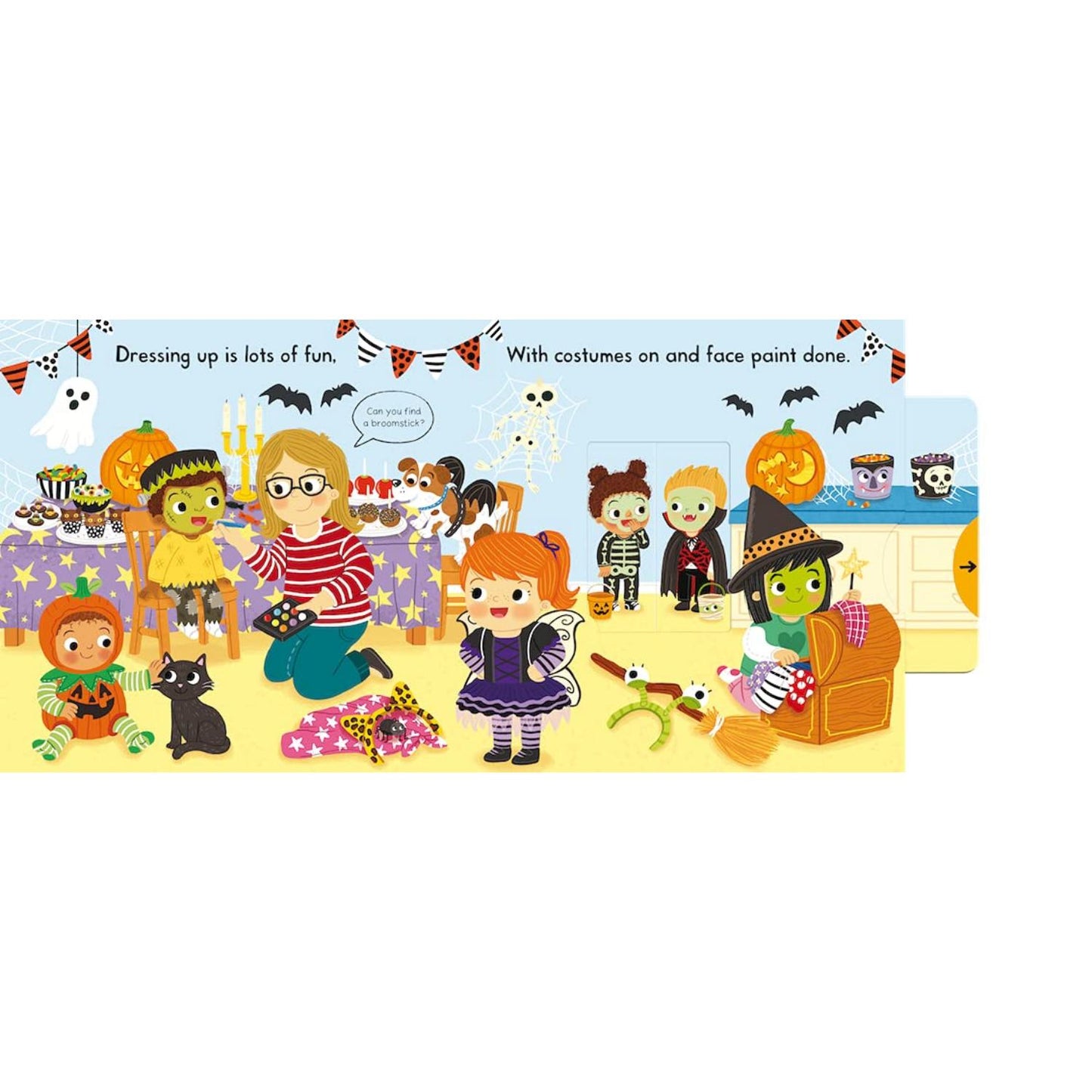 Busy Halloween | Interactive Children’s Board Book