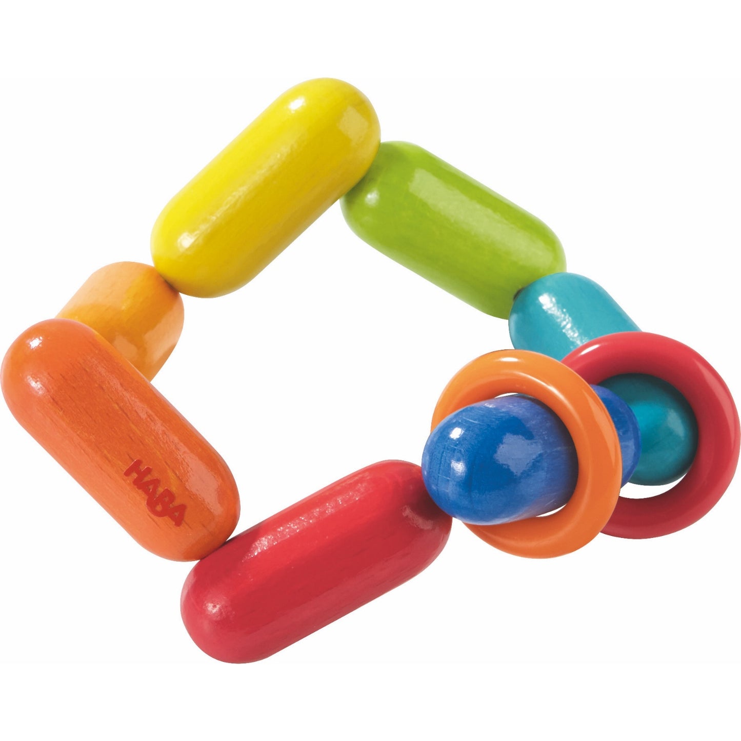 Dilly-Dally | Baby Clutching Toy | HABA | Side View | BeoVERDE.ie