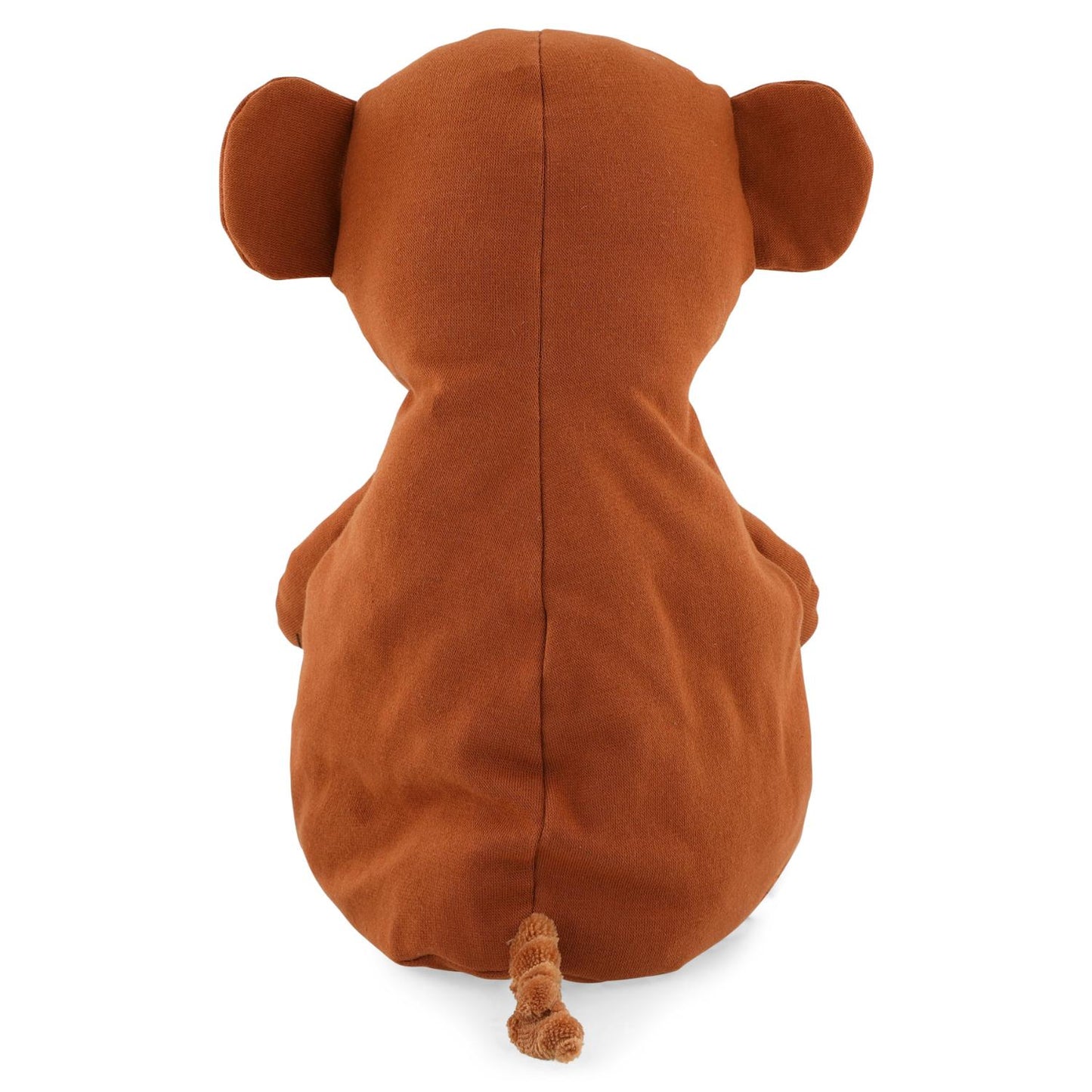 Trixie Mr. Monkey | Organic Plush Toy | Sitting - Back | BeoVERDE.ie