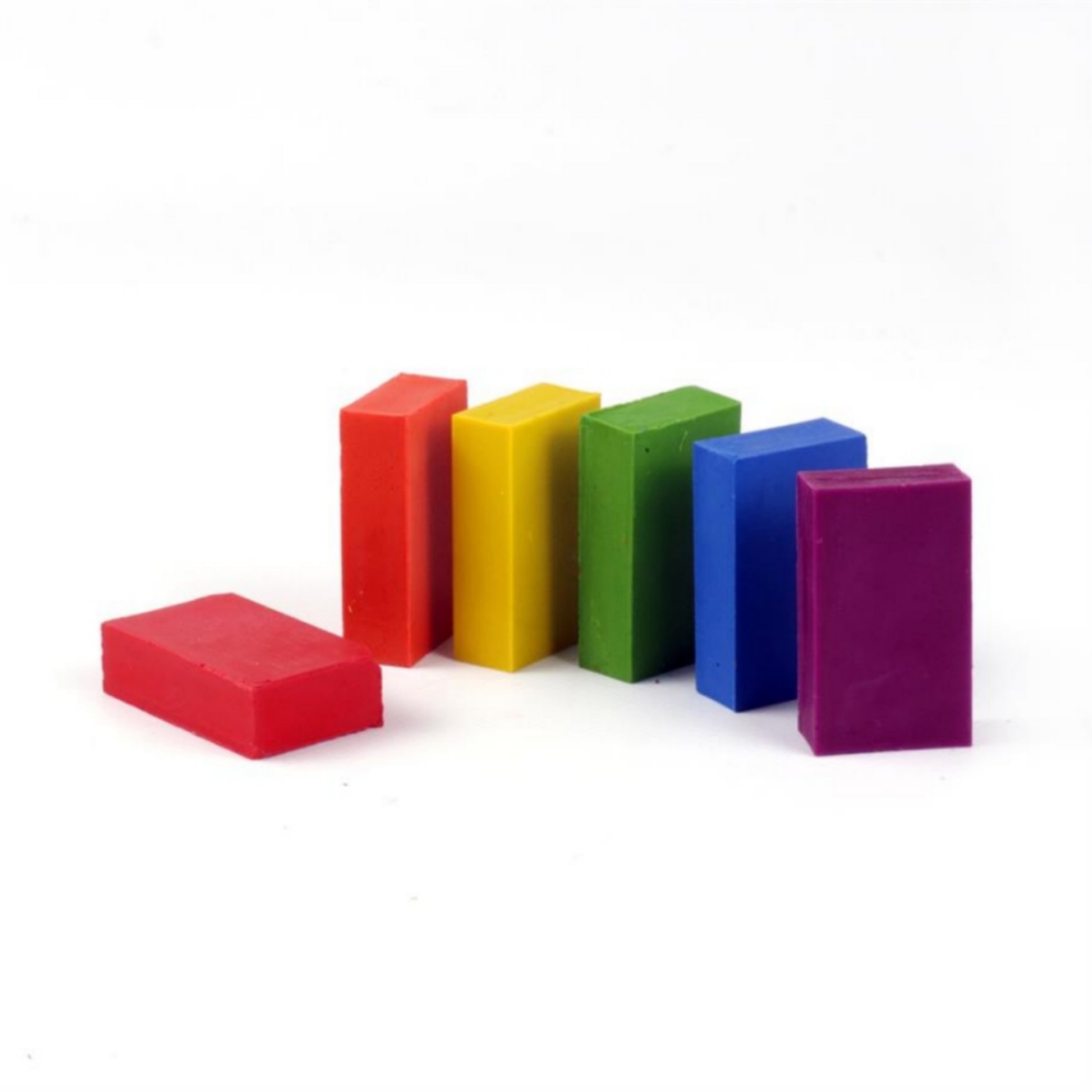 okoNORM Child-Safe Natural Wax Blocks | 6 Vibrant Colours | Unpacked | BeoVERDE.ie