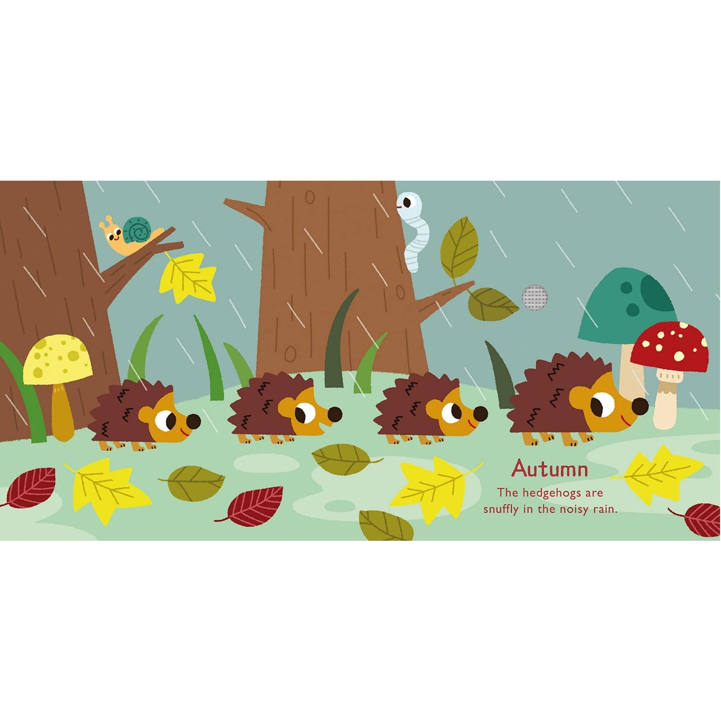Listen to the Seasons | Board Book with Sounds