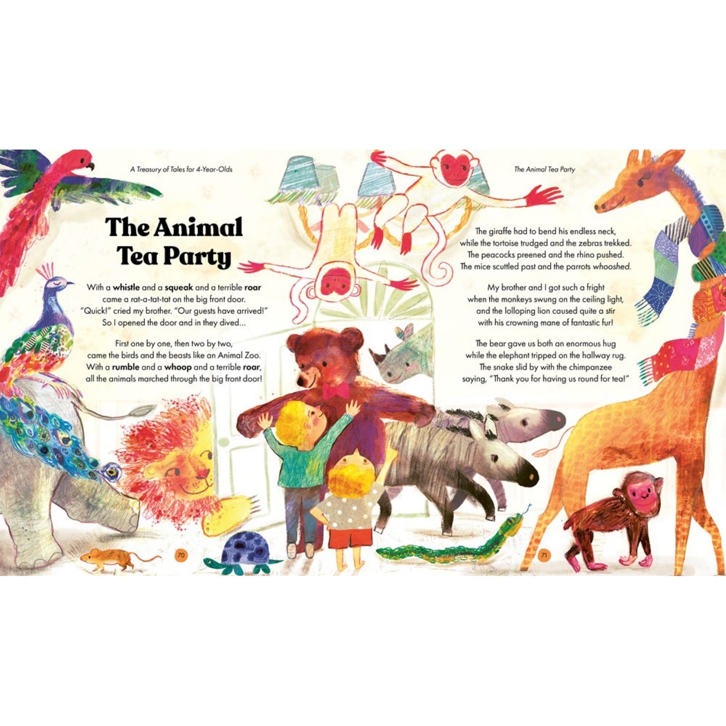 A Treasury of Tales for Four-Year-Olds: 40 Stories Recommended by Literacy Experts | Hardback | Children's Book