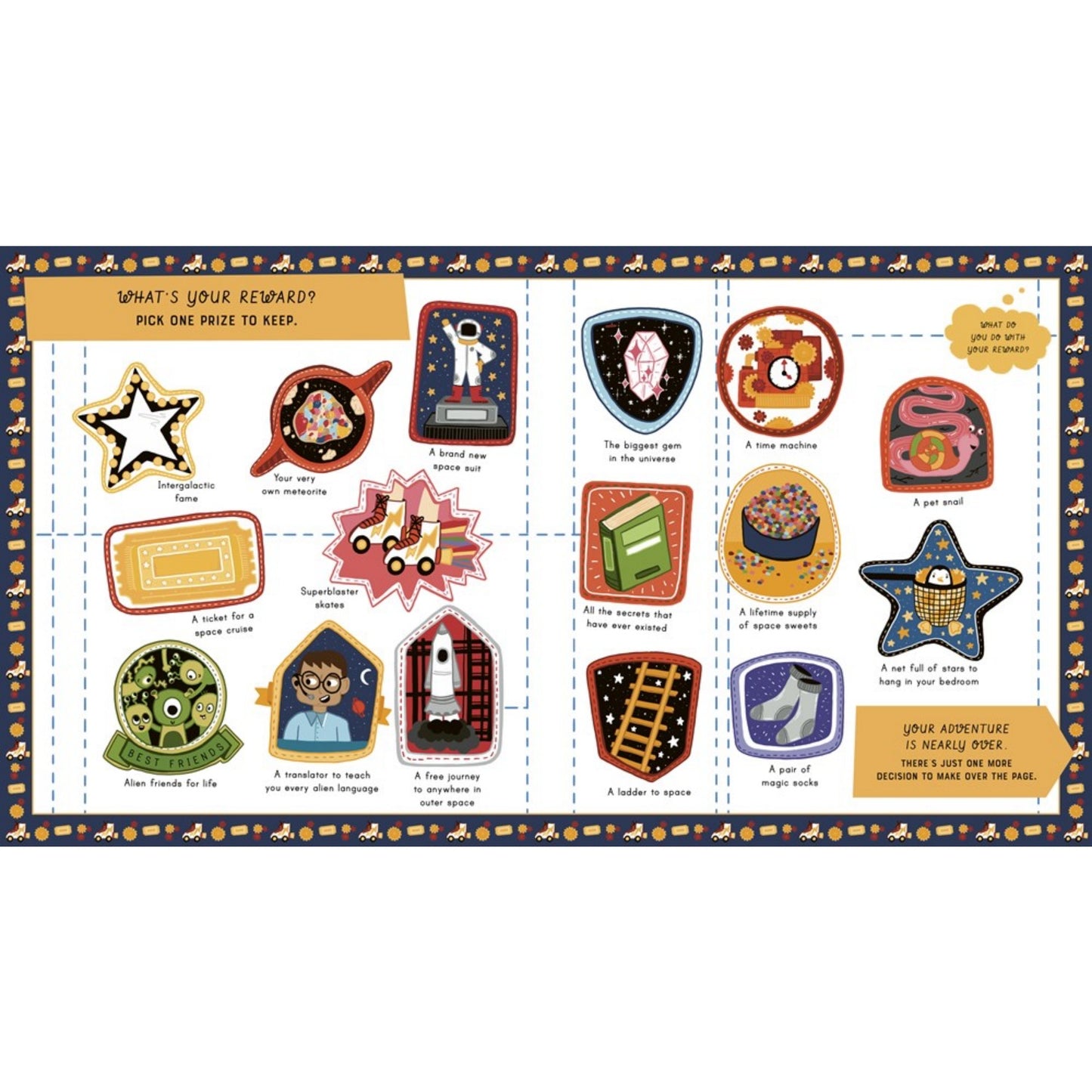 Let's Tell a Story: Space Adventure | Interactive Children's Book