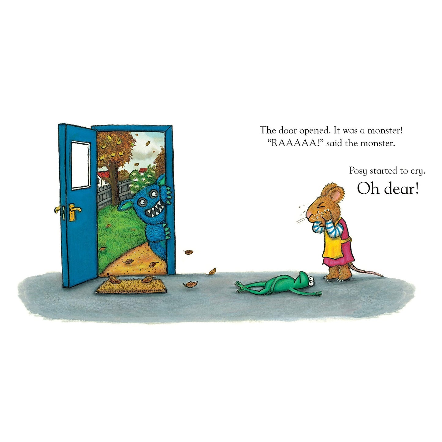 The Scary Monster - Pip & Posy | Paperback | Toddler’s Book on Friendship