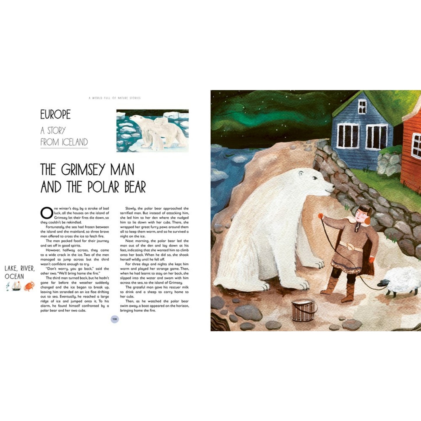 A World Full of Nature Stories: 50 Folktales and Legends | Hardcover | Kids’ Books on Myths, Tales & Legends