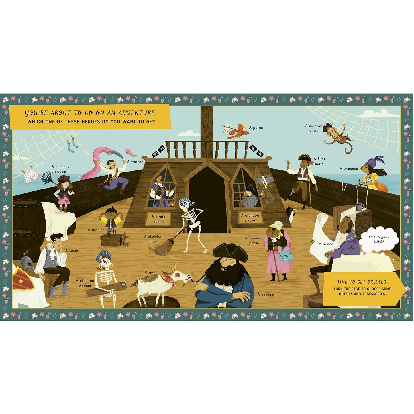 Let's Tell a Story: Pirate Adventure | Paperback | Interactive Children's Book