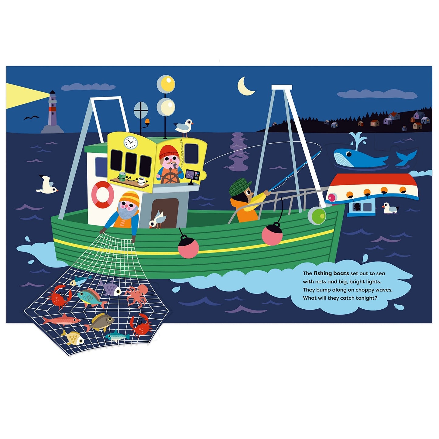 When You're Fast Asleep – Who Works at Night-Time? | Hardback | Children's Book