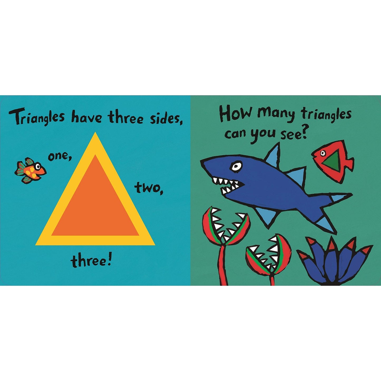 Shapes with Little Fish | Children’s Book on Sense & Sensation
