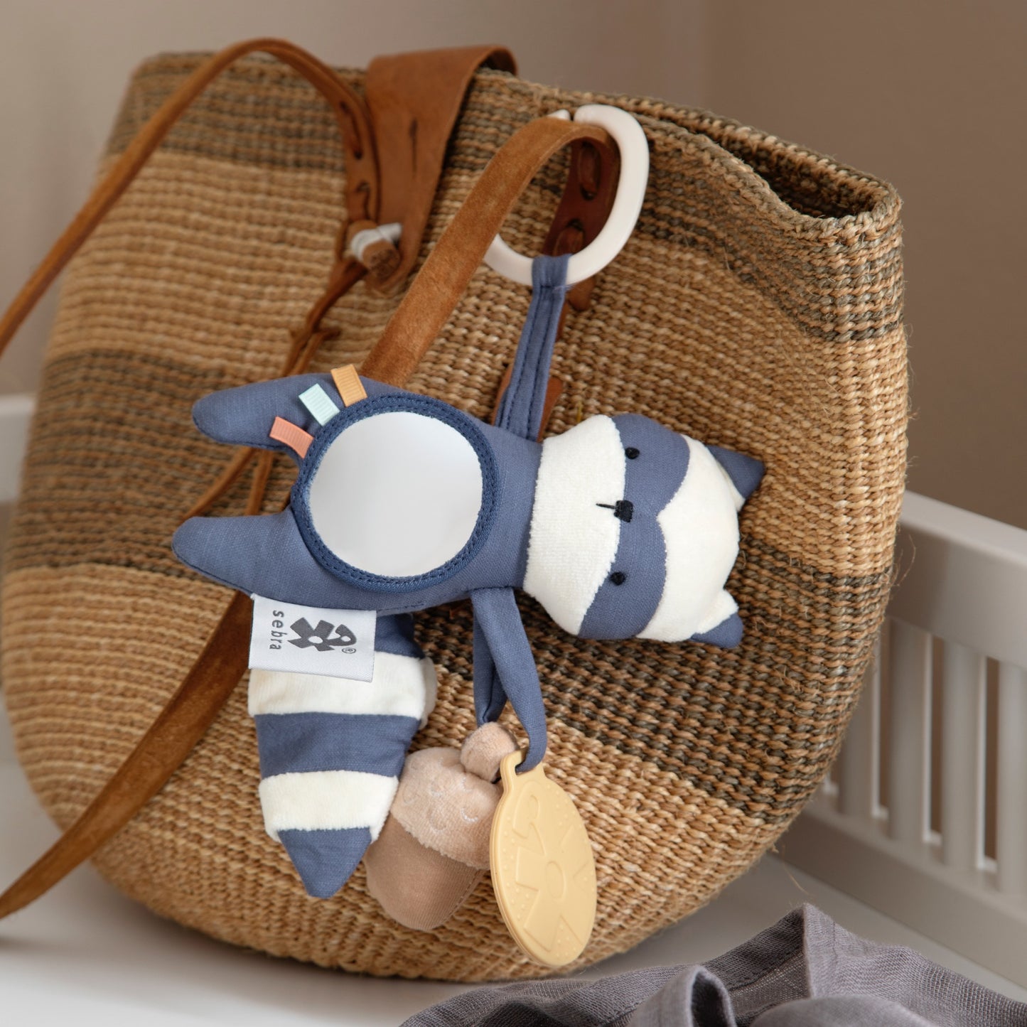 Sebra Rebel The Racoon | Baby Activity Toy | BeoVERDE Ireland