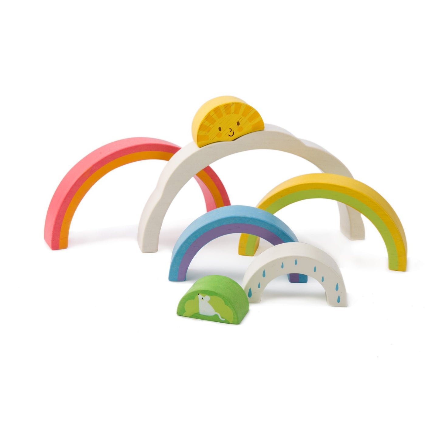 Rainbow Tunnel | Wooden Activity Toy