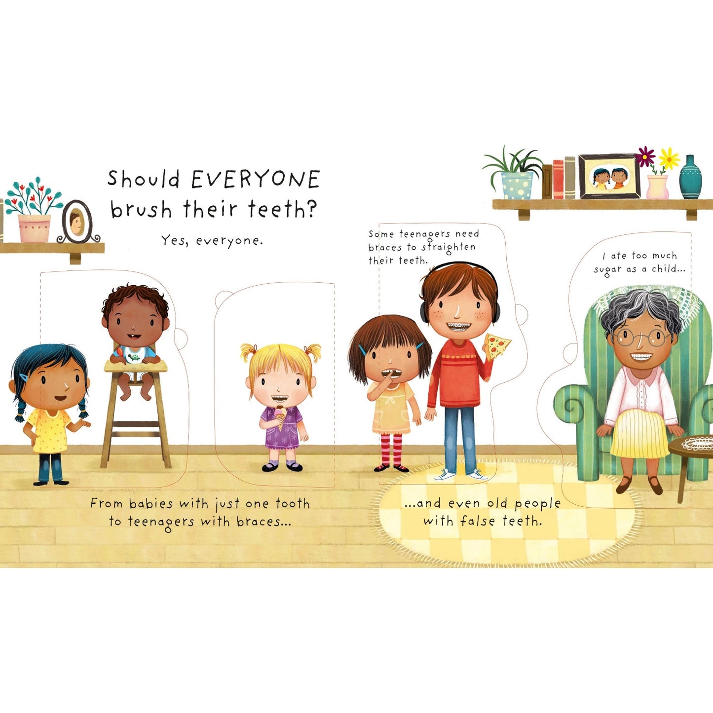 Why Should I Brush My Teeth? - Very First Questions & Answers Lift-the-Flap Board Book | Children's Early Learning Book