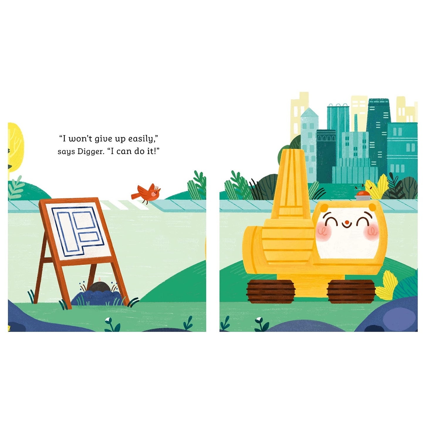 You Can Do It, Digger! | Lift-the-Flap Board Book | Children's Interactive Book
