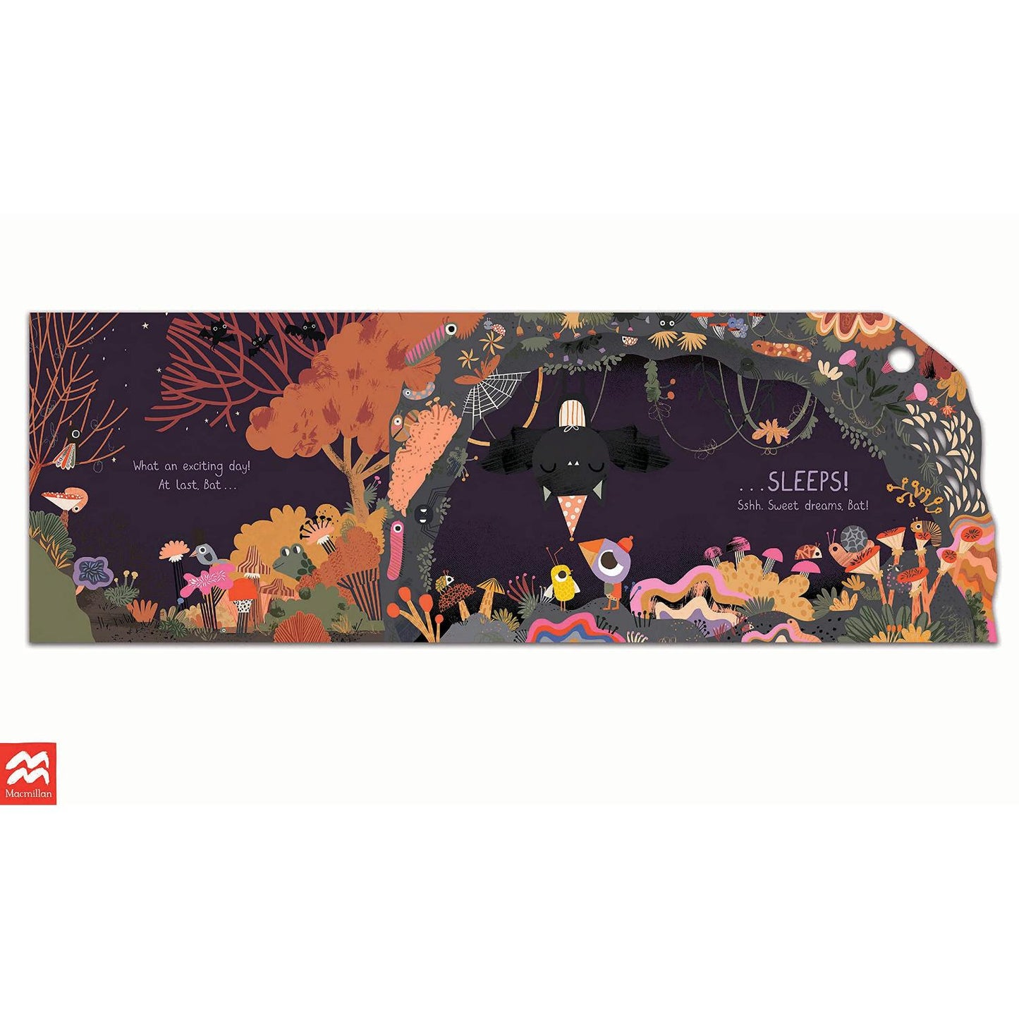 Bat Can't Sleep: A Peep-Through Adventure | Interactive Children’s Book