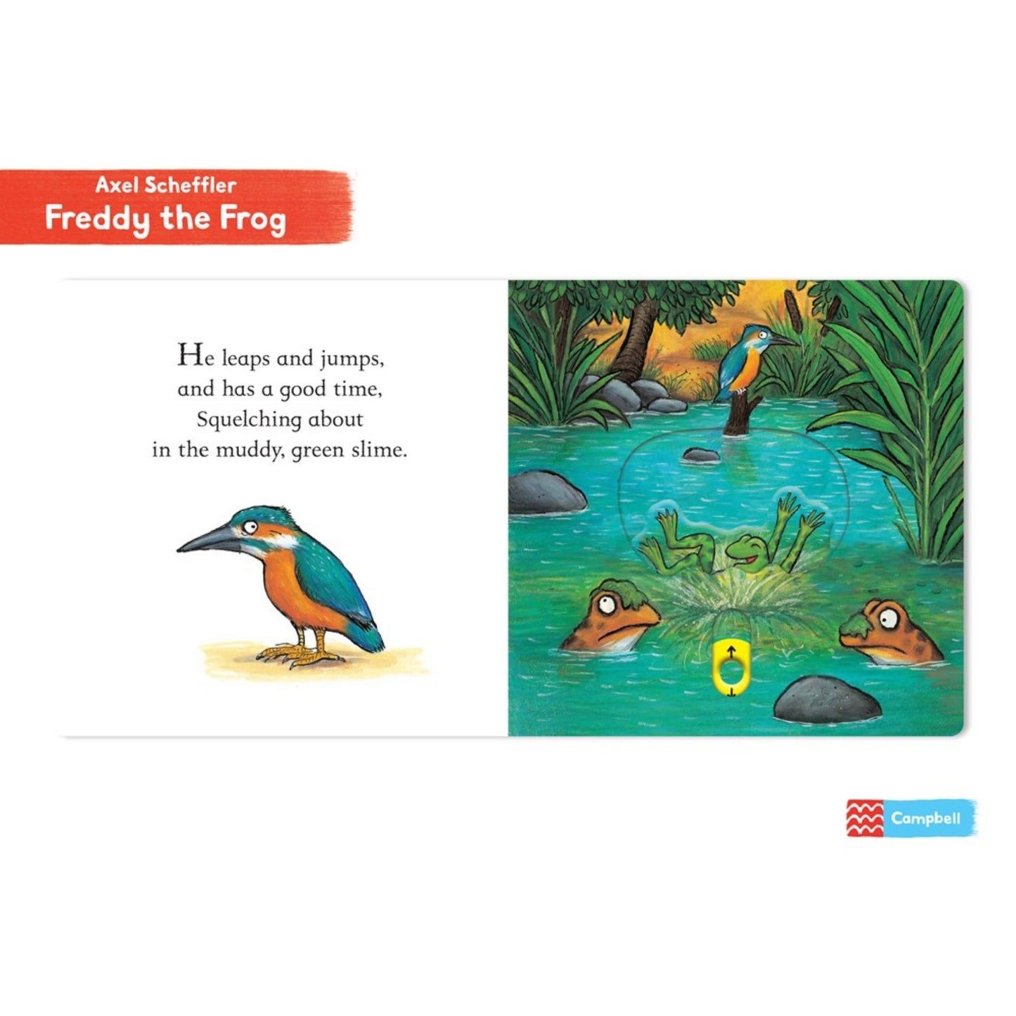 Freddy the Frog | Interactive Children’s Board Book