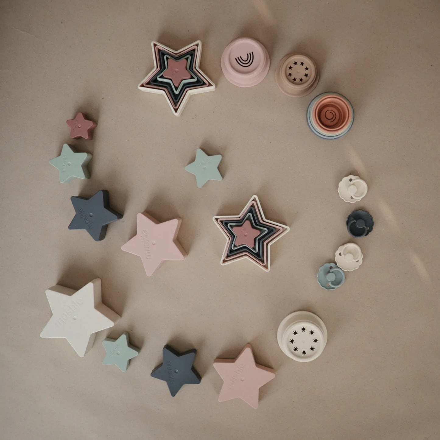 Nesting Stars | Toddler Sorting & Stacking Toy | Made in Denmark