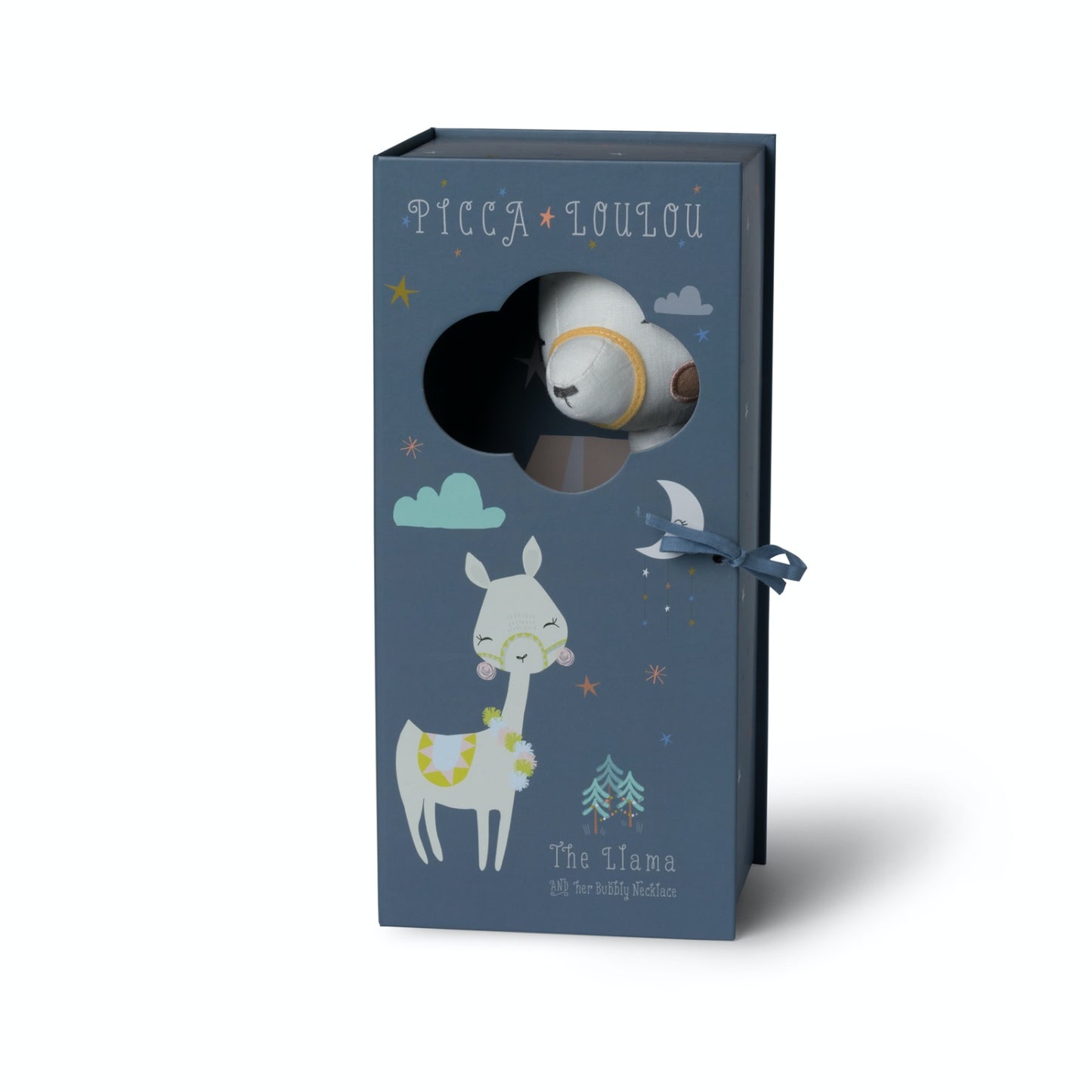 Llama in Gift Box | Soft Toy Hand-Made From Pure Soft Cotton | Imaginative Play Toy