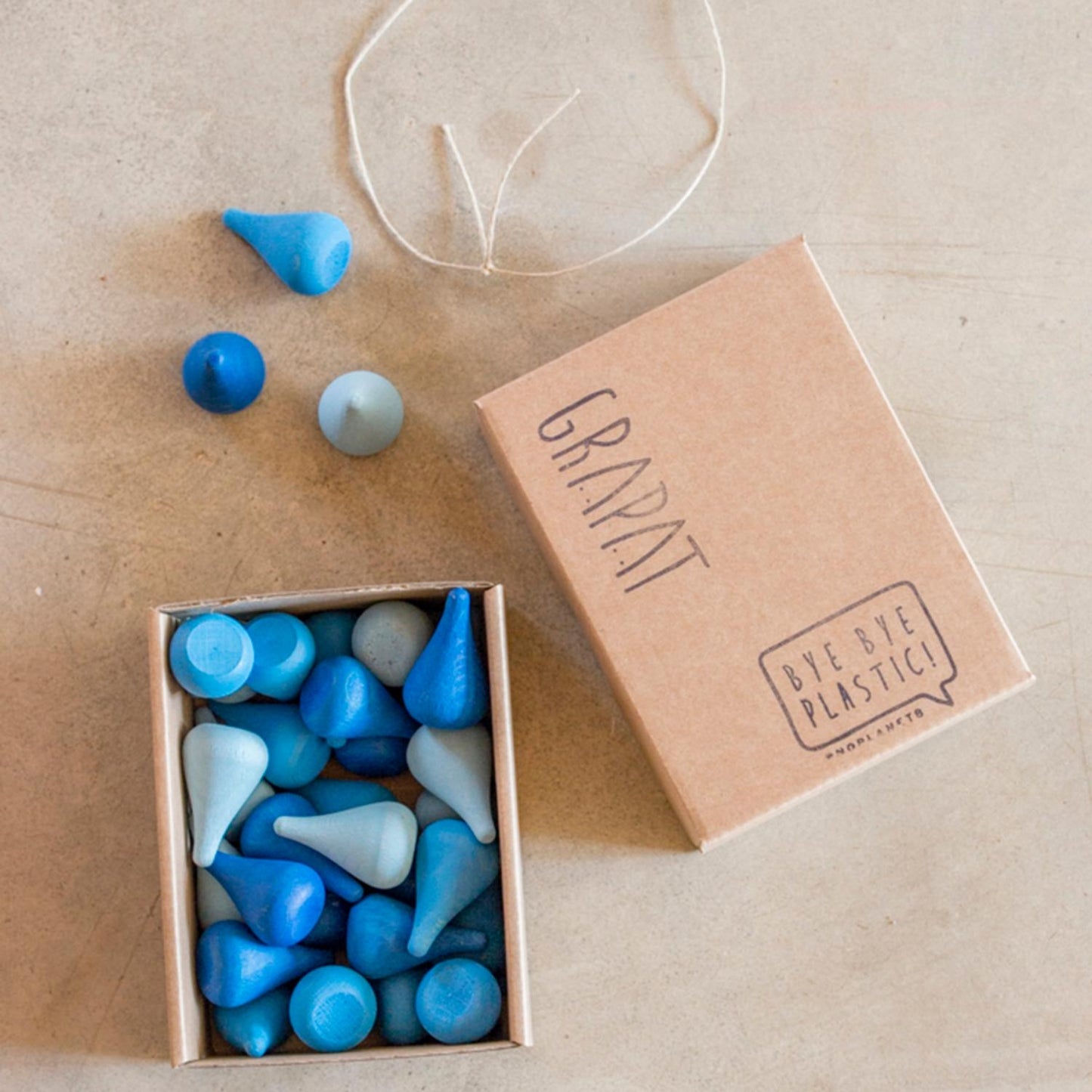 Mandala Raindrops | 36 Pieces | Wooden Toys for Kids | Open-Ended Play