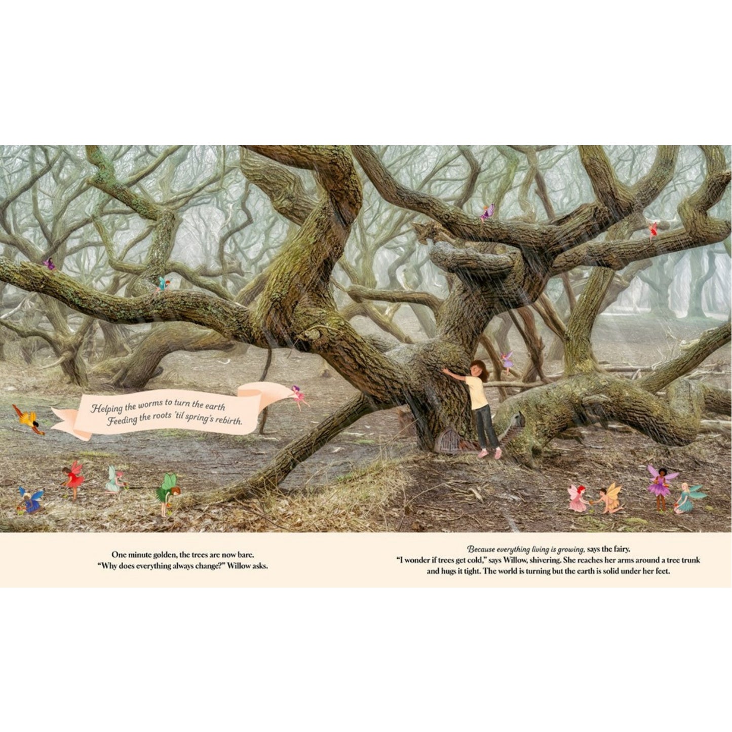 Through the Fairy Door: No One Is Too Small to Make a Difference | Hardcover | Children's Book on Climate Change