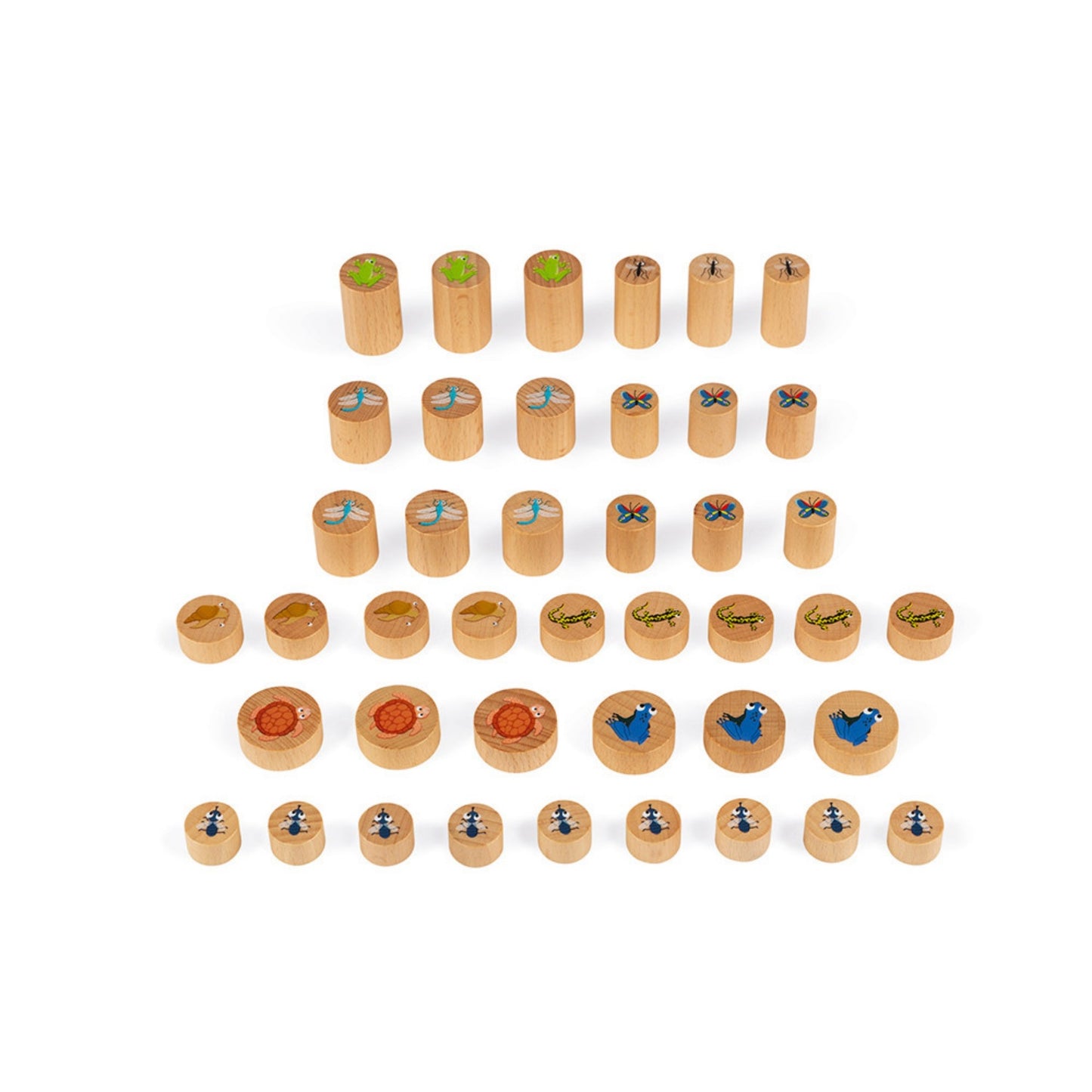 Janod Balancing Waterlily Challenge | Educational Wooden Toy | Wooden Game | Overview: All Parts | BeoVERDE.ie